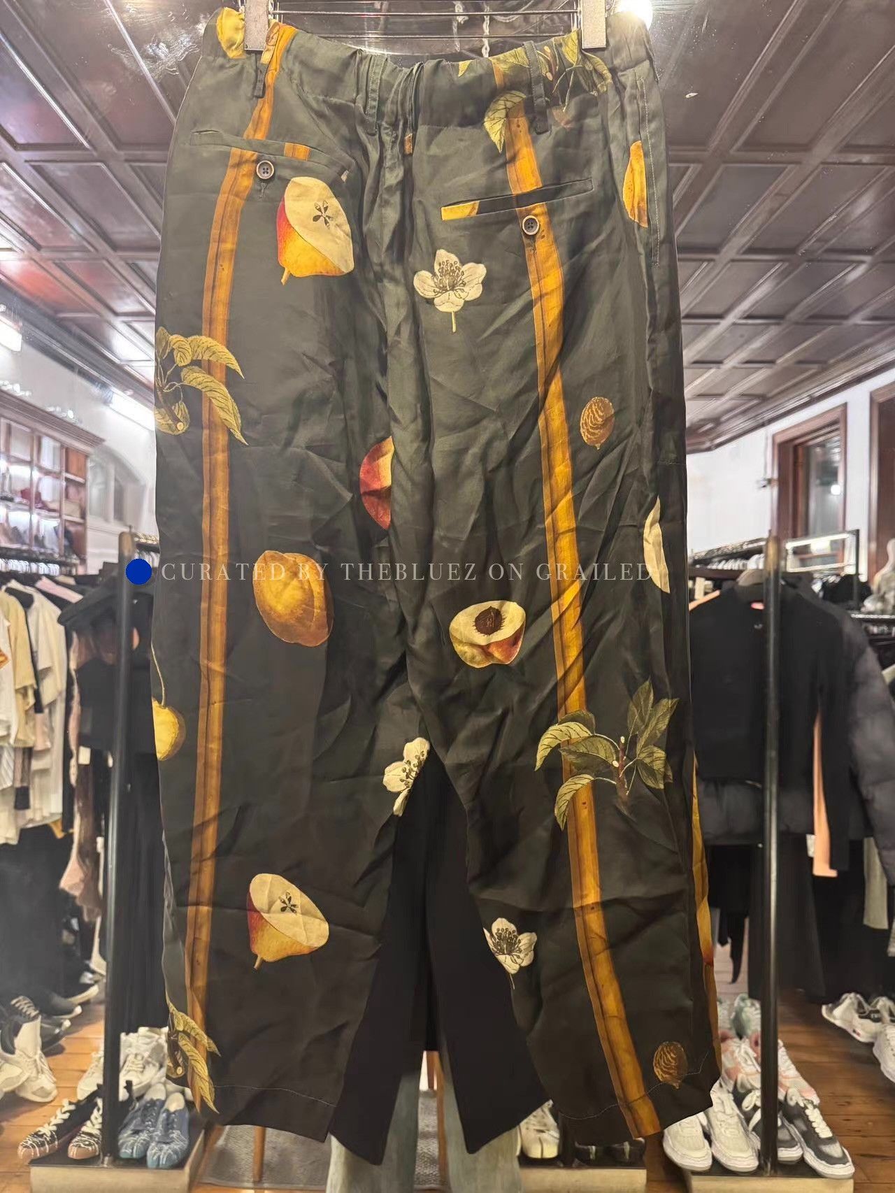 Uma Wang Unique Multi-Color Pigiama Style Pants Size US 34 / EU 50 - 2 Thumbnail