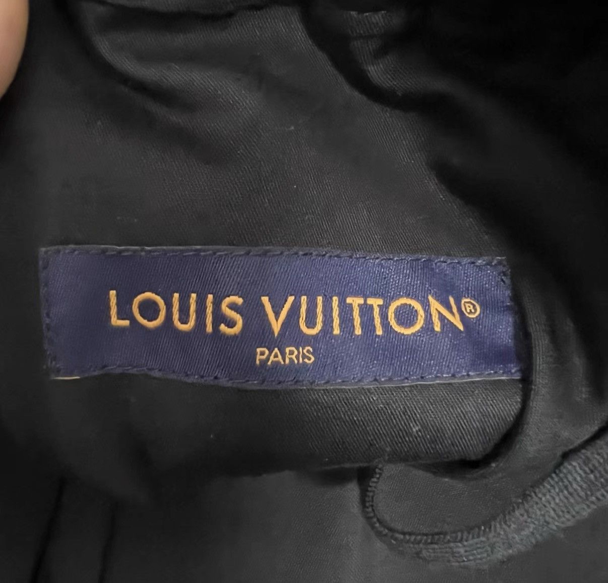 Louis Vuitton Stylish Black Embroidered Logo Trousers Size US 32 / EU 48 - 3 Thumbnail