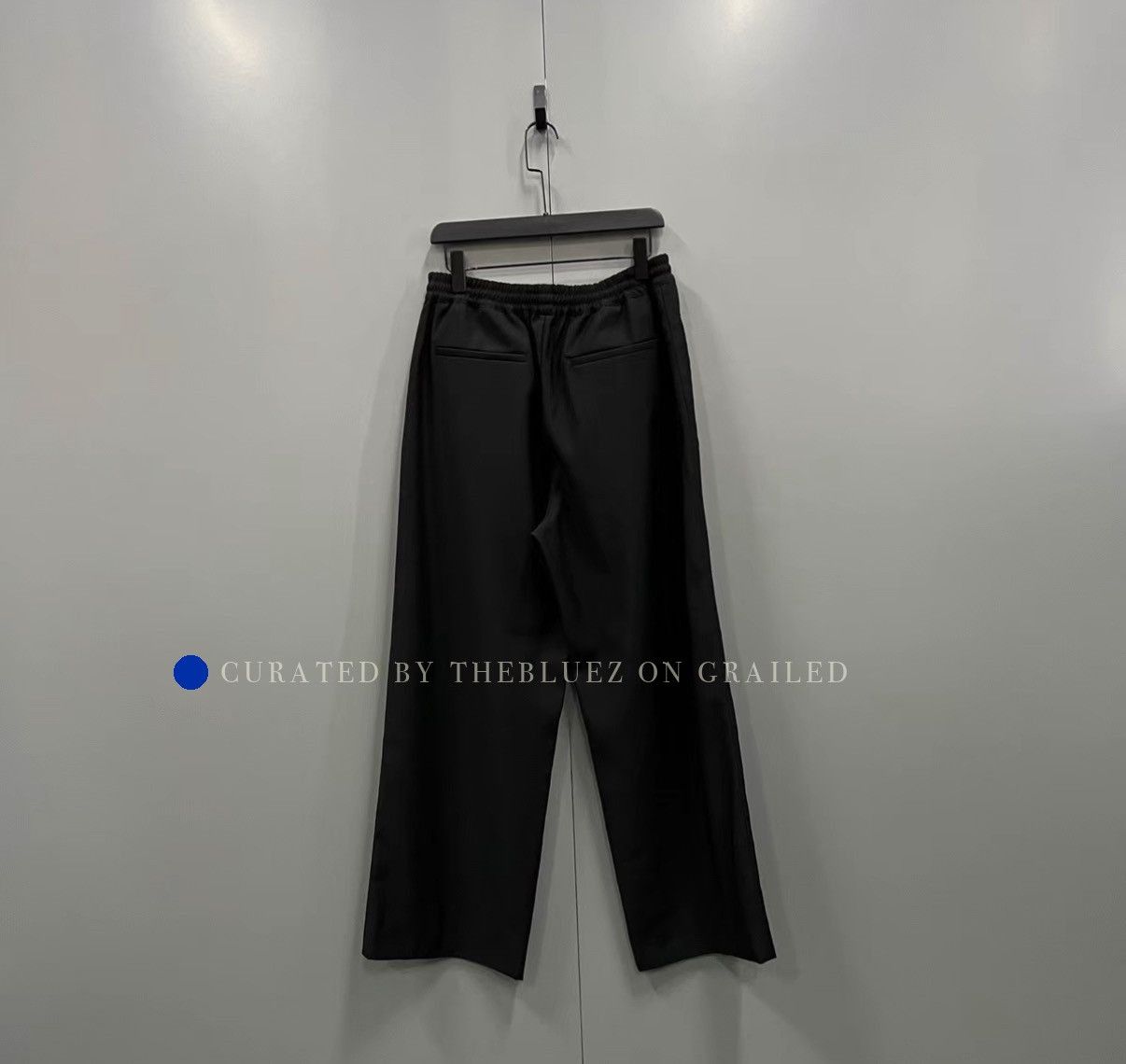 Louis Vuitton Stylish Black Embroidered Logo Trousers Size US 32 / EU 48 - 2 Thumbnail