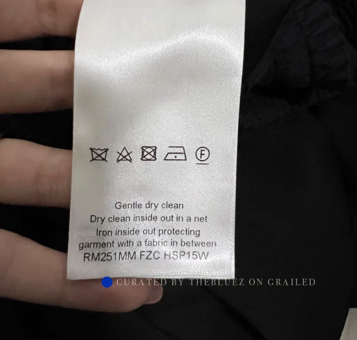 Louis Vuitton Stylish Black Embroidered Logo Trousers Size US 32 / EU 48 - 4 Thumbnail