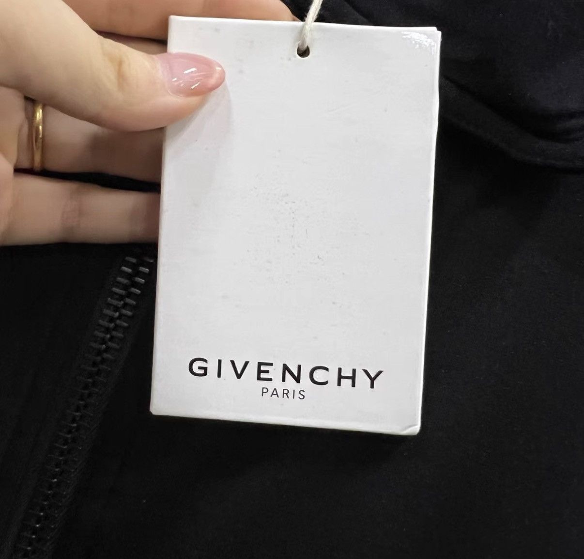 Givenchy Black Stripe Zip-Up Jacket in Size L Size US L / EU 52-54 / 3 - 4 Thumbnail