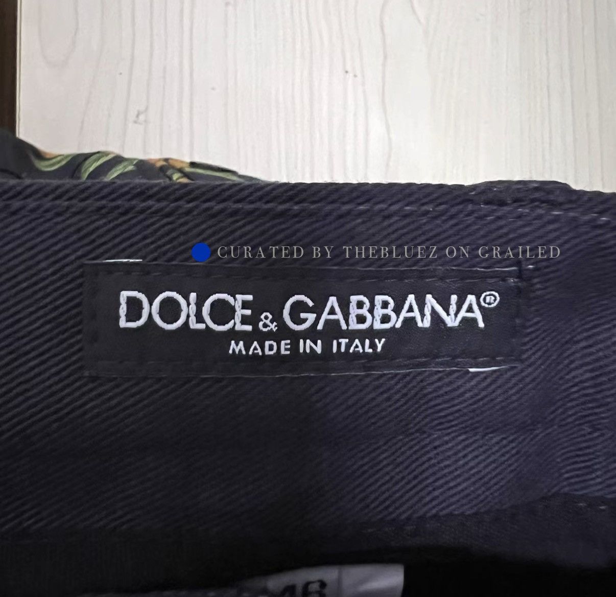 Dolce & Gabbana All-Over Botanical Print Black Shorts Size US 30 / EU 46 - 4 Thumbnail