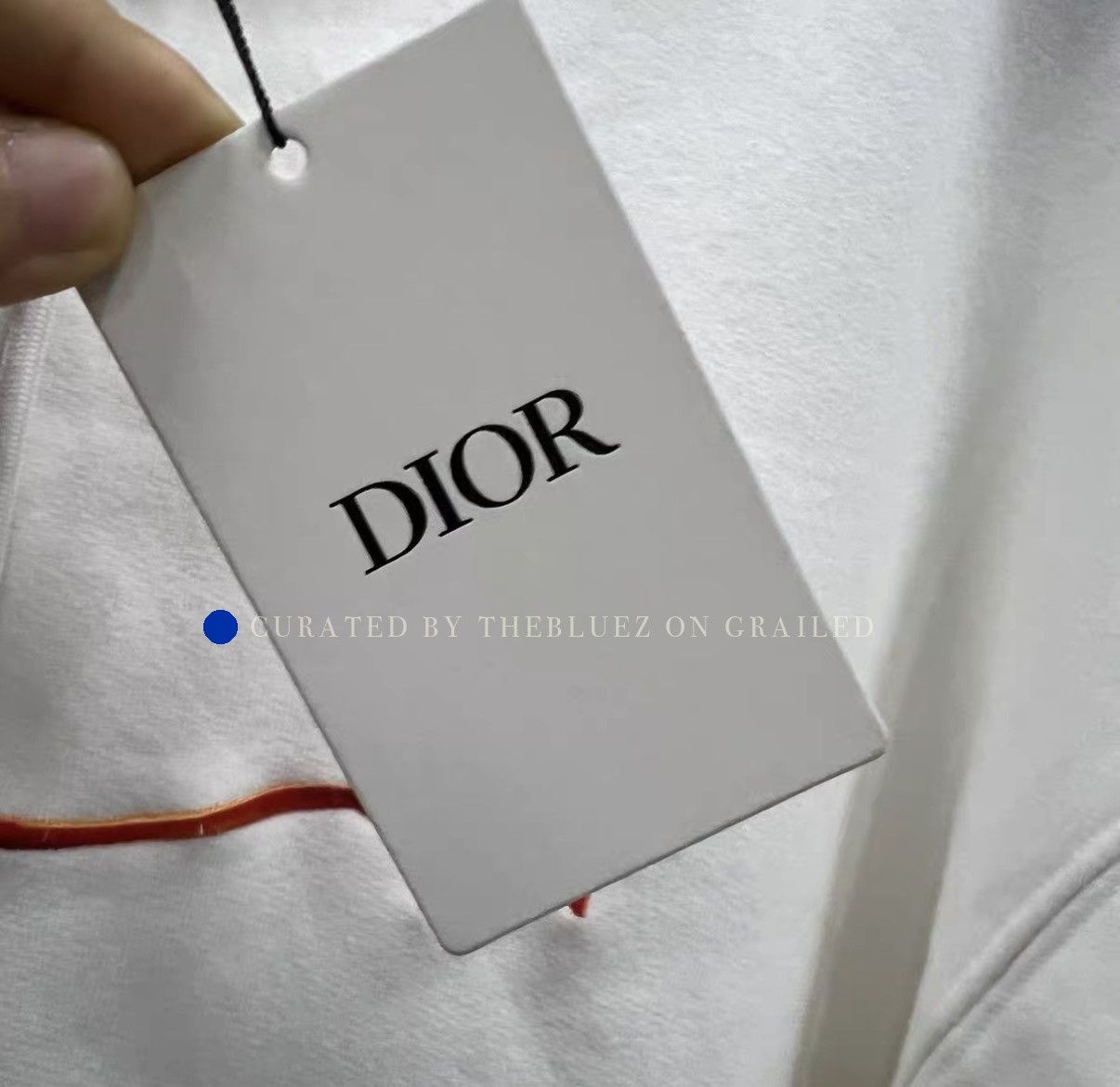 Dior Co-branded Embroidered Logo Hoodie Size US M / EU 48-50 / 2 - 5 Thumbnail