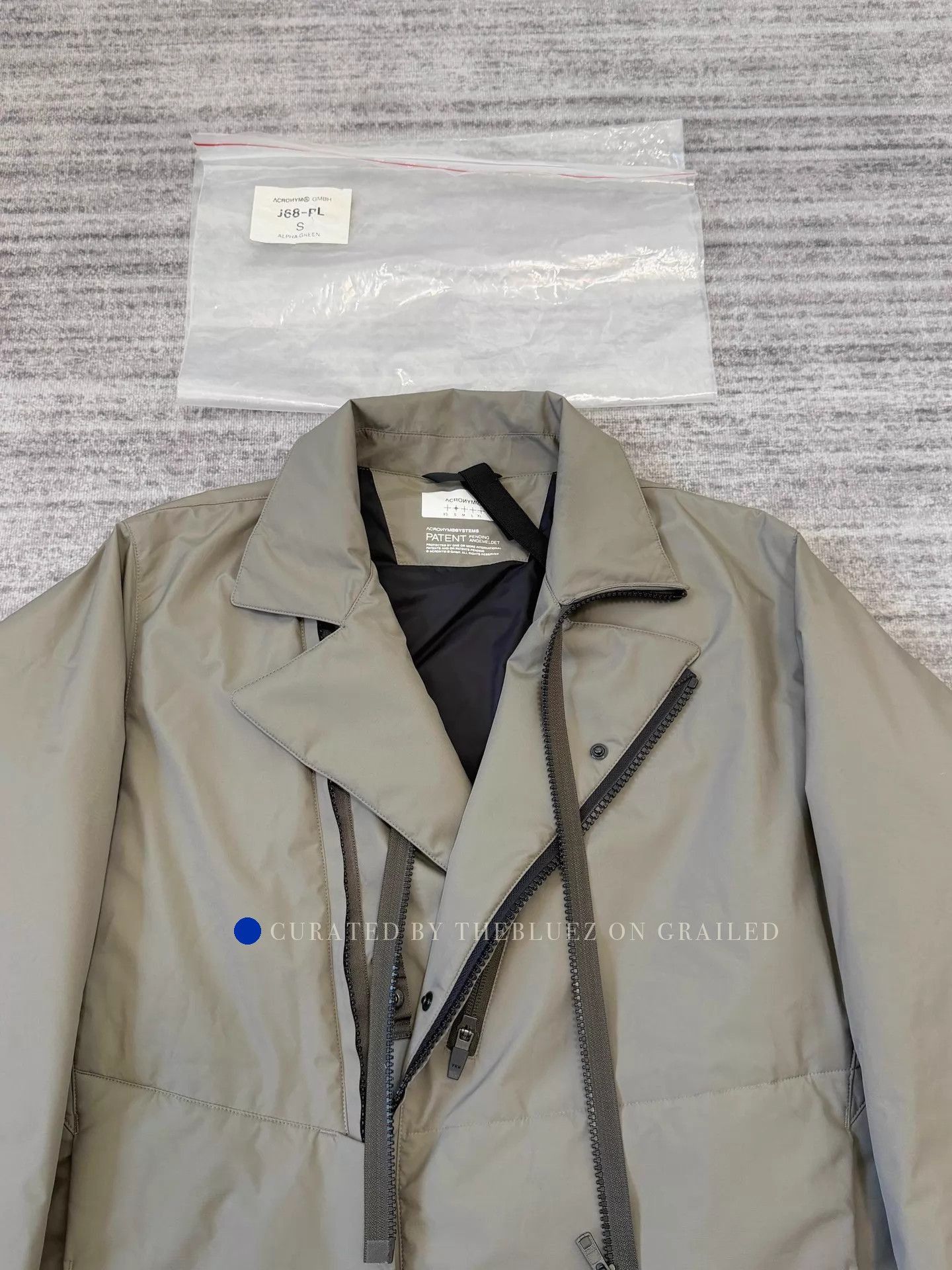 Acronym Biker Collar Puffer in Alpha Green Size US S / EU 44-46 / 1 - 2 Thumbnail