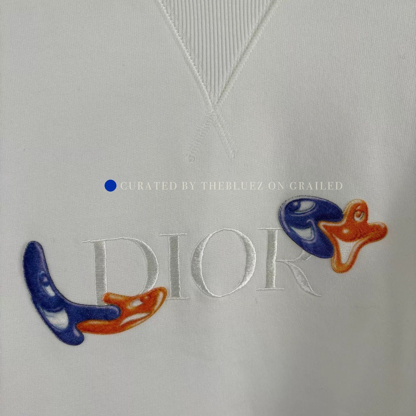 Dior Unique Graphic Sweatshirt with Kenny Scharf Art Size US S / EU 44-46 / 1 - 4 Thumbnail
