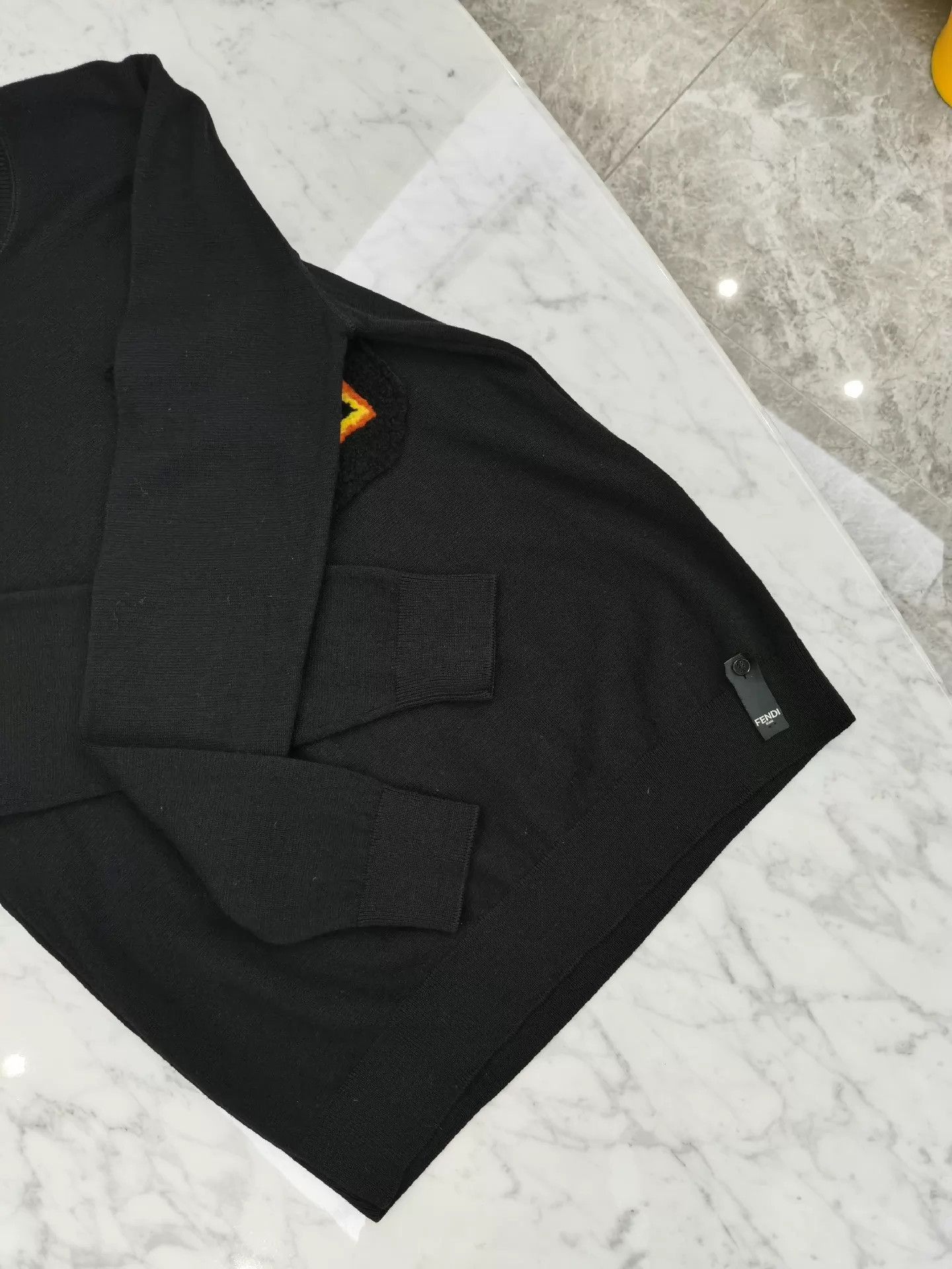 Fendi Bag Bugs Knit Sweater in Black Size US M / EU 48-50 / 2 - 7 Thumbnail