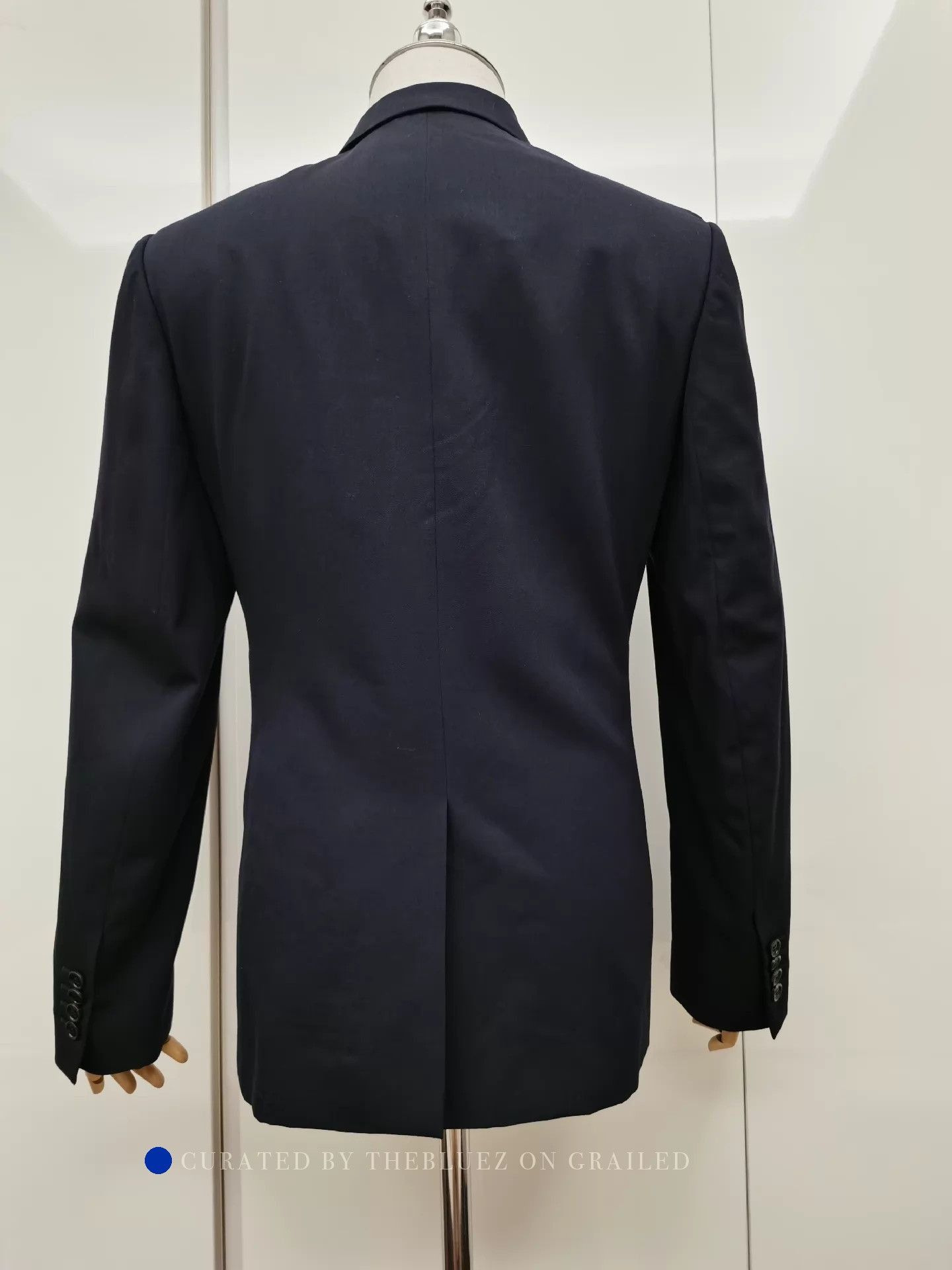 Dior Black Zipper Ribbon Blazer Size US M / EU 48-50 / 2 - 5 Thumbnail