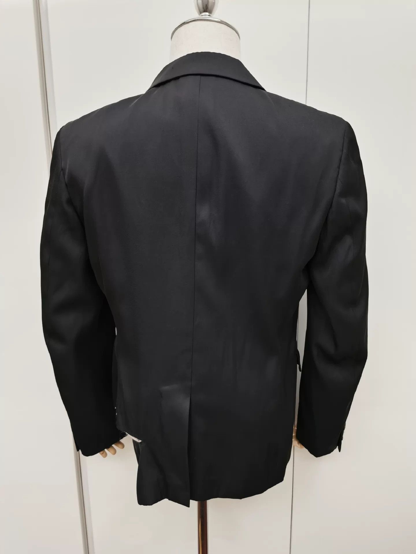 Comme des Garcons Distressed Black Blazer - Japan Limited Edition Size US M / EU 48-50 / 2 - 3 Thumbnail