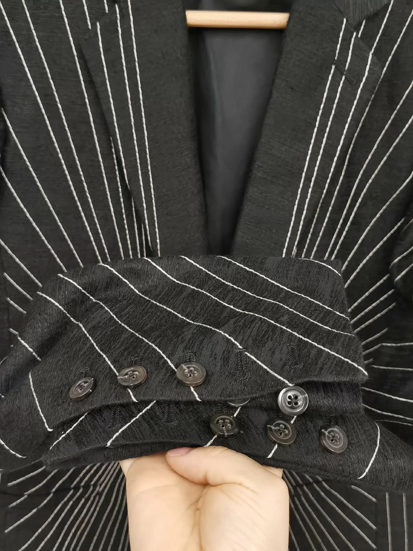 Rick Owens Elegant Black Blazer from Iconic Designer Size US M / EU 48-50 / 2 - 7 Thumbnail