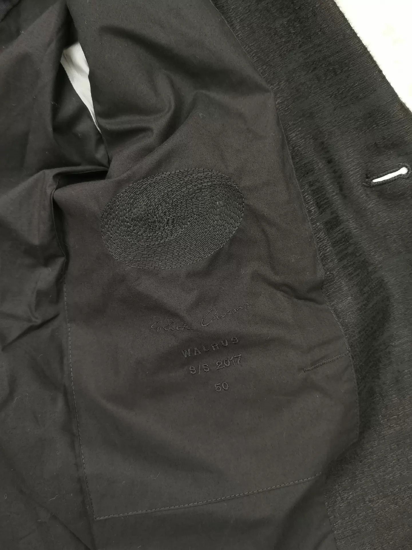 Rick Owens Elegant Black Blazer from Iconic Designer Size US M / EU 48-50 / 2 - 6 Thumbnail
