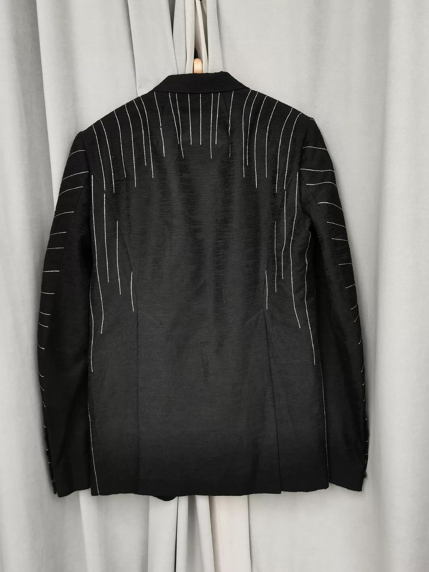 Rick Owens Elegant Black Blazer from Iconic Designer Size US M / EU 48-50 / 2 - 3 Thumbnail