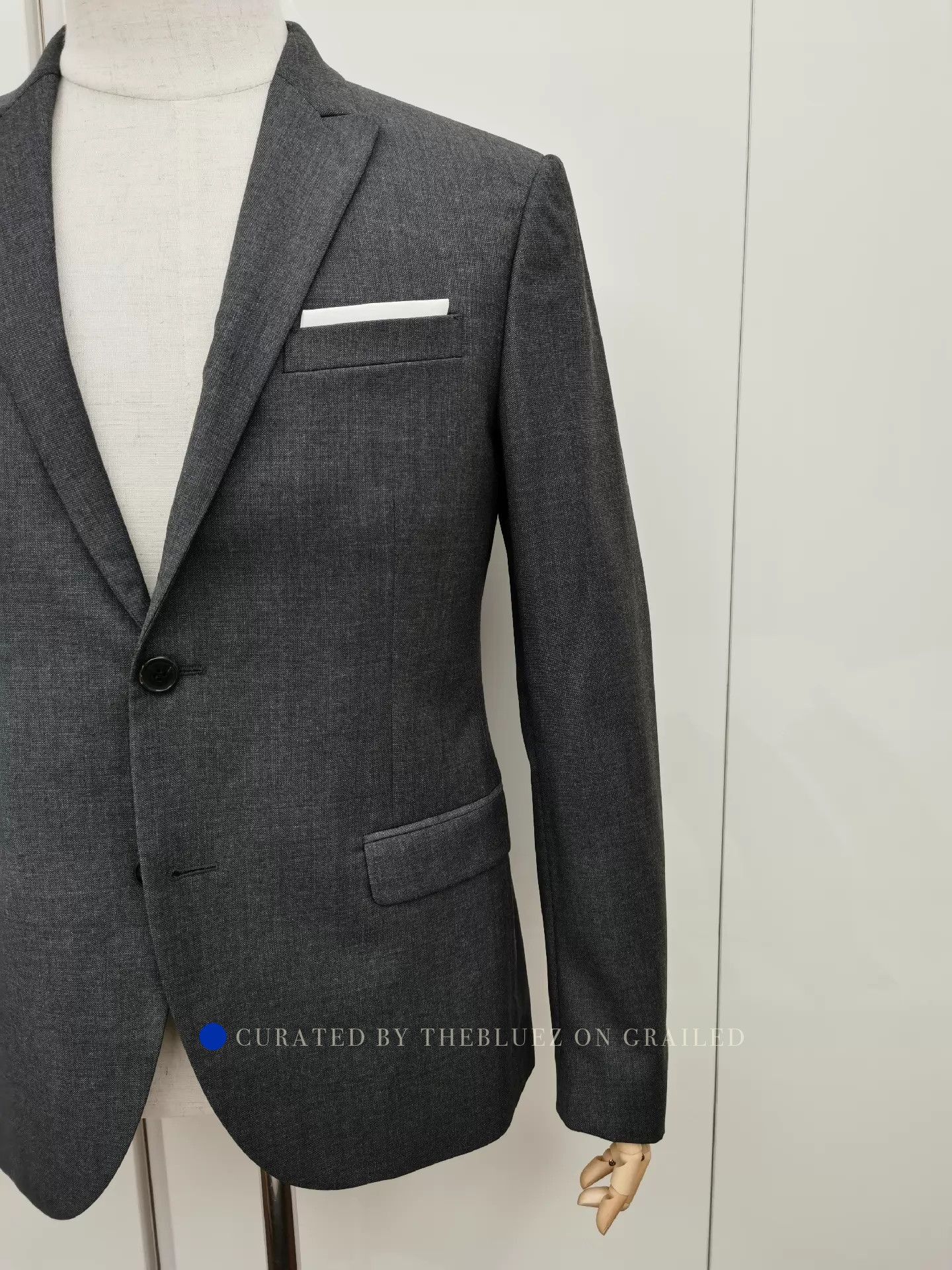 Neil Barrett Sleek Black Wool Suit in Size 48 Size US M / EU 48-50 / 2 - 2 Thumbnail