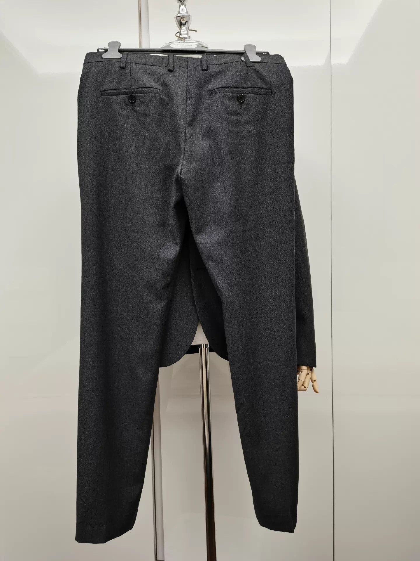 Neil Barrett Sleek Black Wool Suit in Size 48 Size US M / EU 48-50 / 2 - 8 Thumbnail