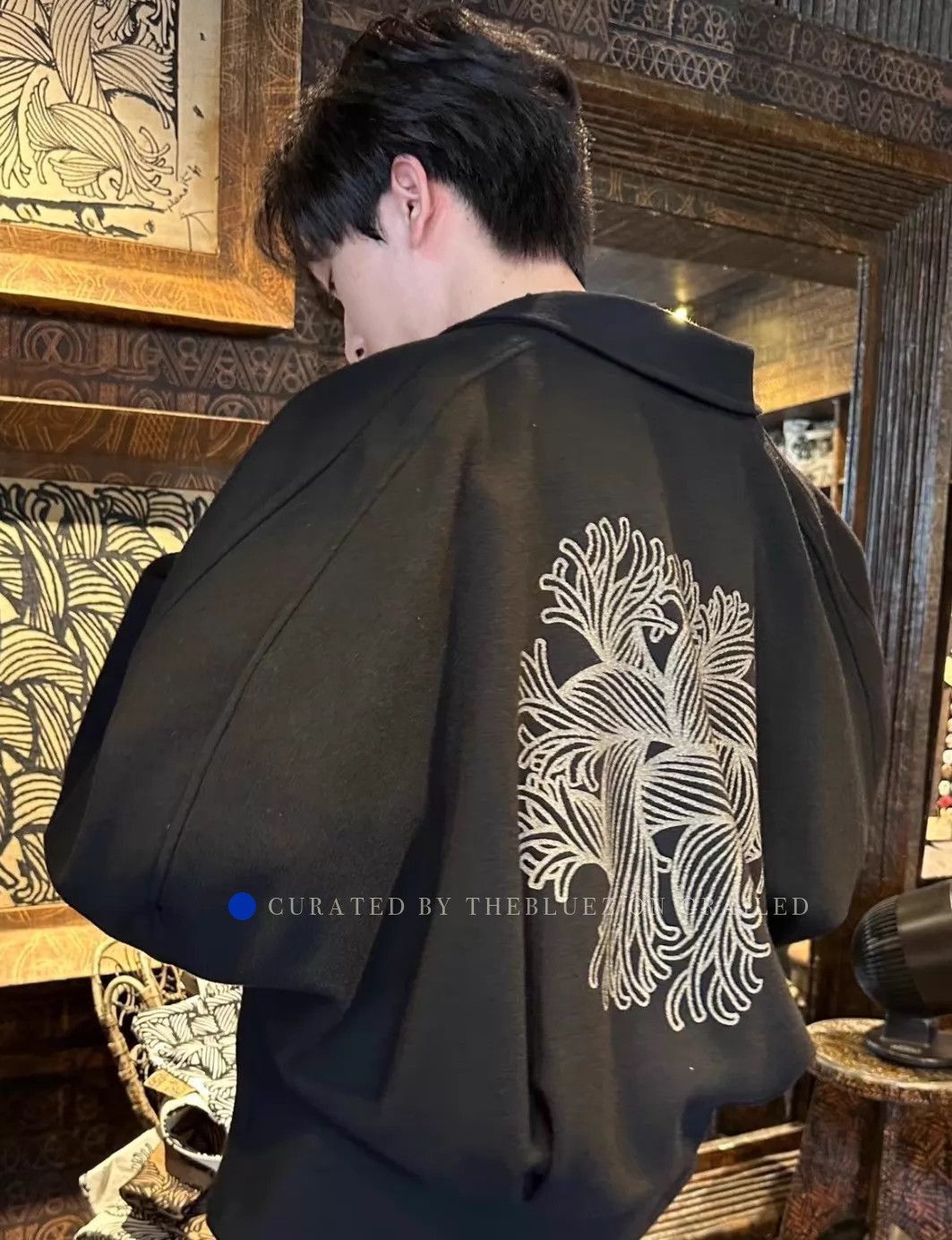 Christopher Nemeth Unique Black Blazer with Knot Scimitar Sleeves Size US S / EU 44-46 / 1 - 5 Thumbnail