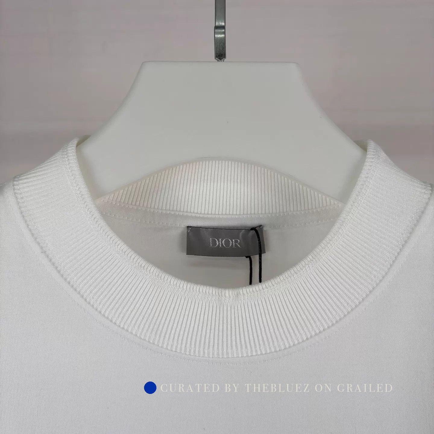 Dior Cotton Short Sleeve T-Shirt with Embroidery Size US L / EU 52-54 / 3 - 3 Thumbnail