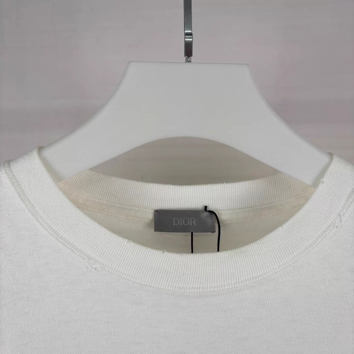 Dior Distressed Letter Print Short Sleeve Tee Size US L / EU 52-54 / 3 - 2 Thumbnail