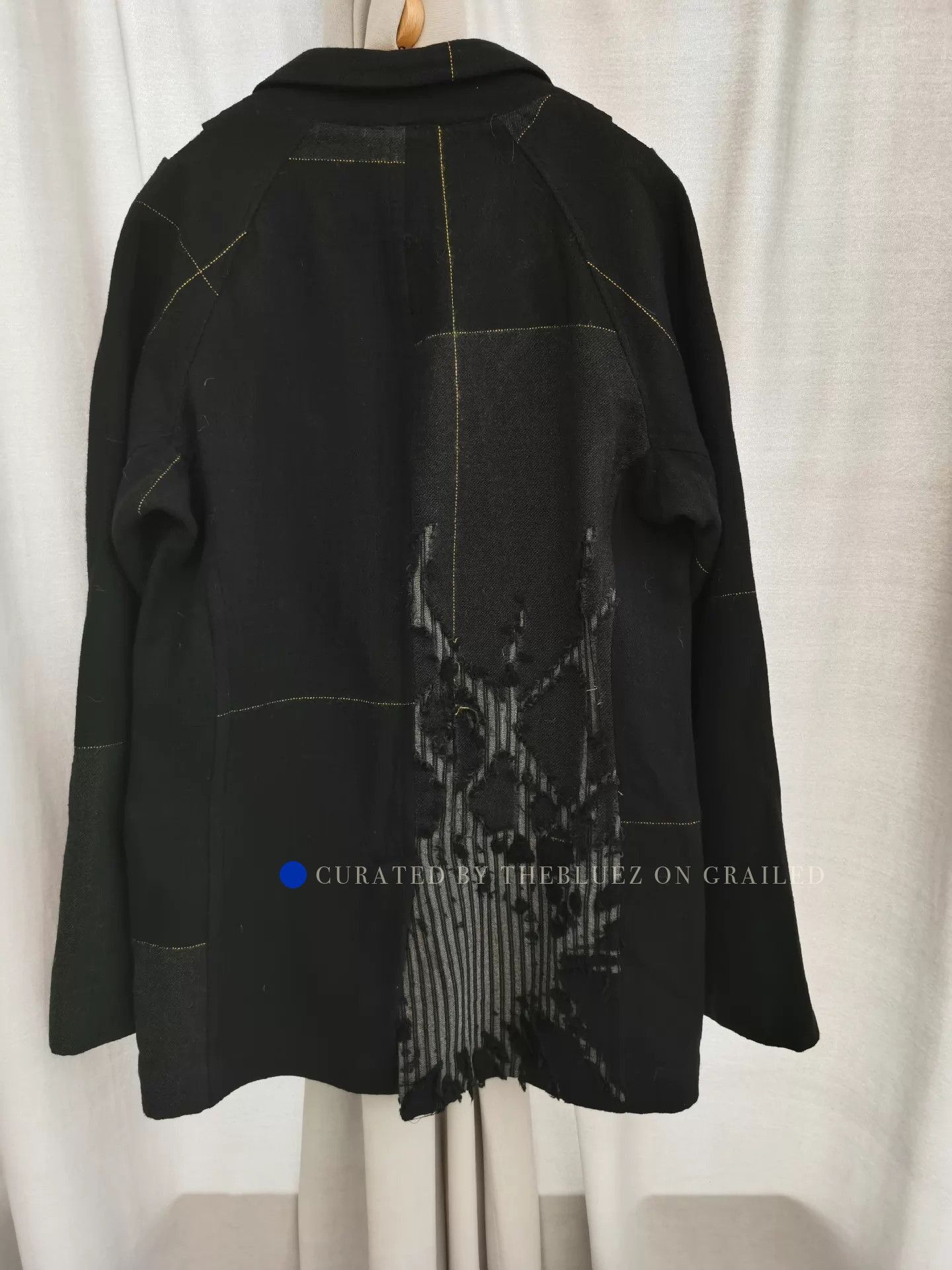 Yohji Yamamoto Black Suit Jacket from 2016 Collection Size US M / EU 48-50 / 2 - 4 Thumbnail