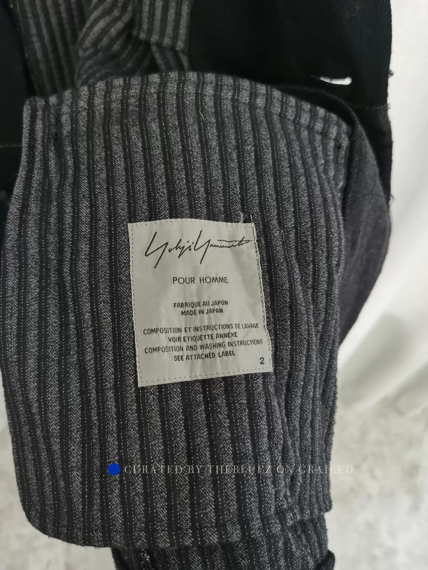 Yohji Yamamoto Black Suit Jacket from 2016 Collection Size US M / EU 48-50 / 2 - 3 Thumbnail