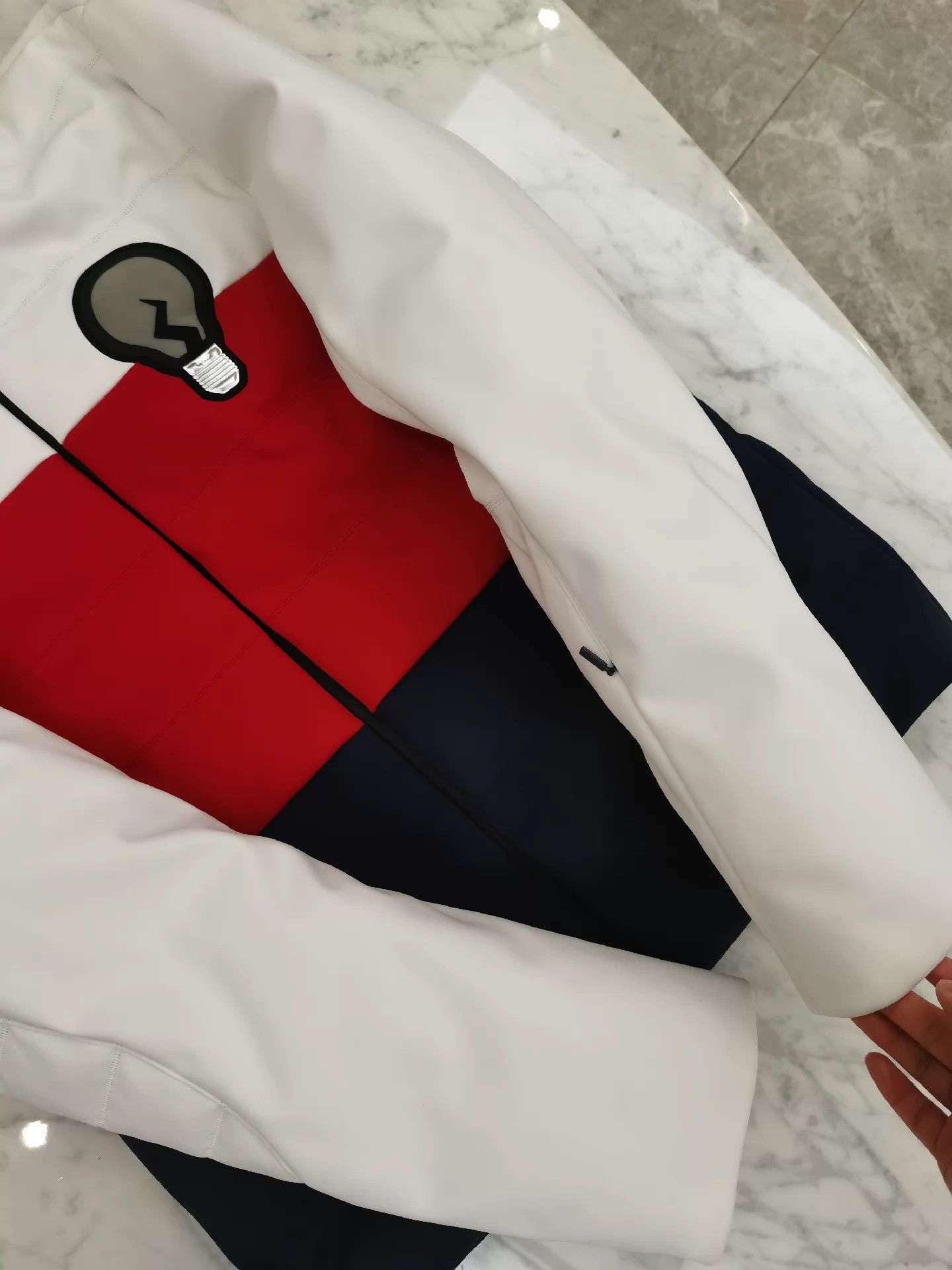 Fendi Color Block Puffer Down Jacket Size US M / EU 48-50 / 2 - 8 Thumbnail