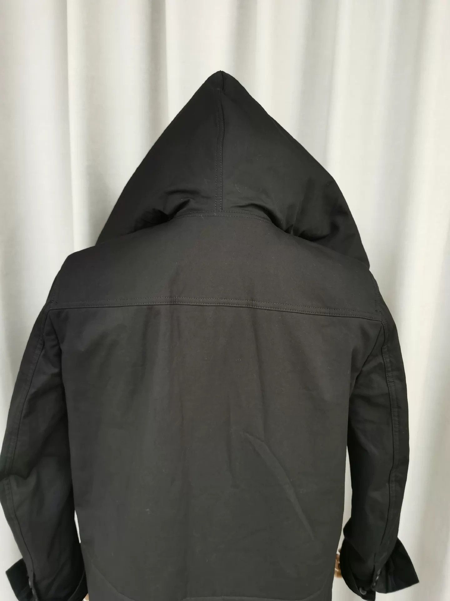 Rick Owens Hooded Long Padded Coat in Black Size US M / EU 48-50 / 2 - 5 Thumbnail