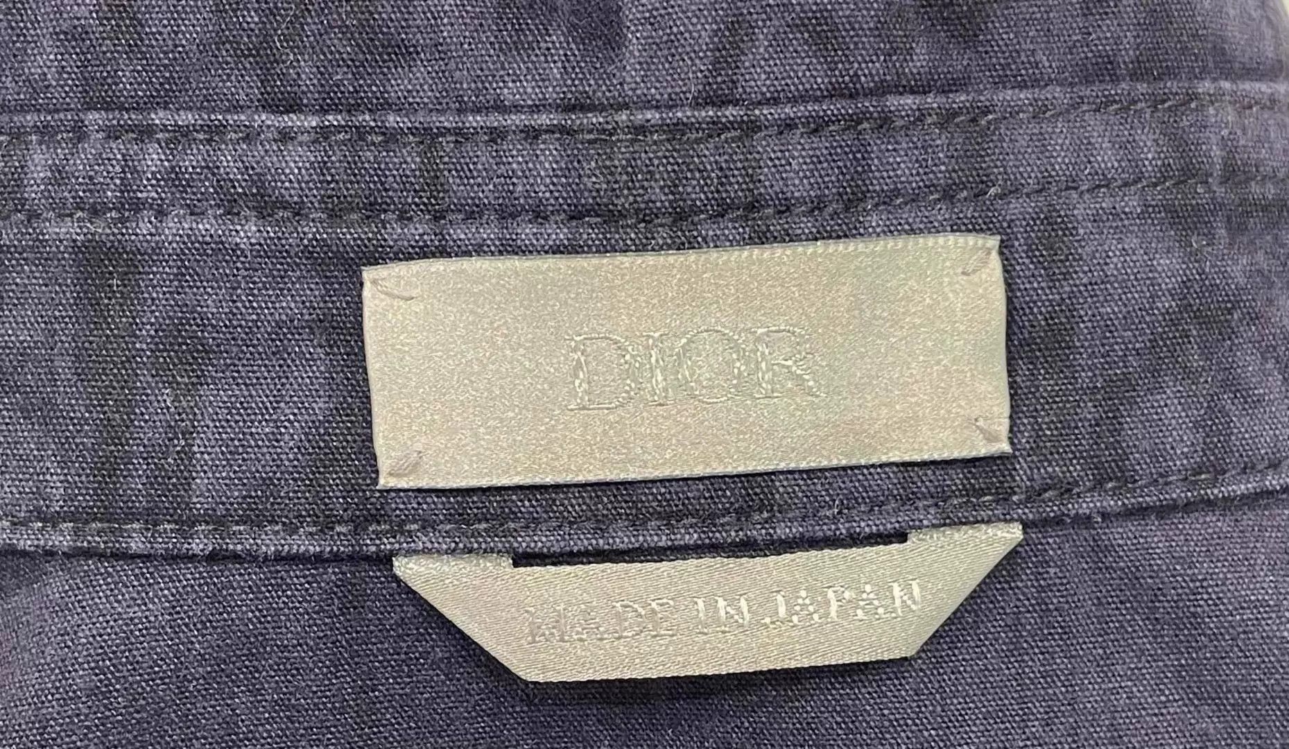 Dior Navy Summer Boyfriend Button-Up Shirt Size US S / EU 44-46 / 1 - 4 Thumbnail