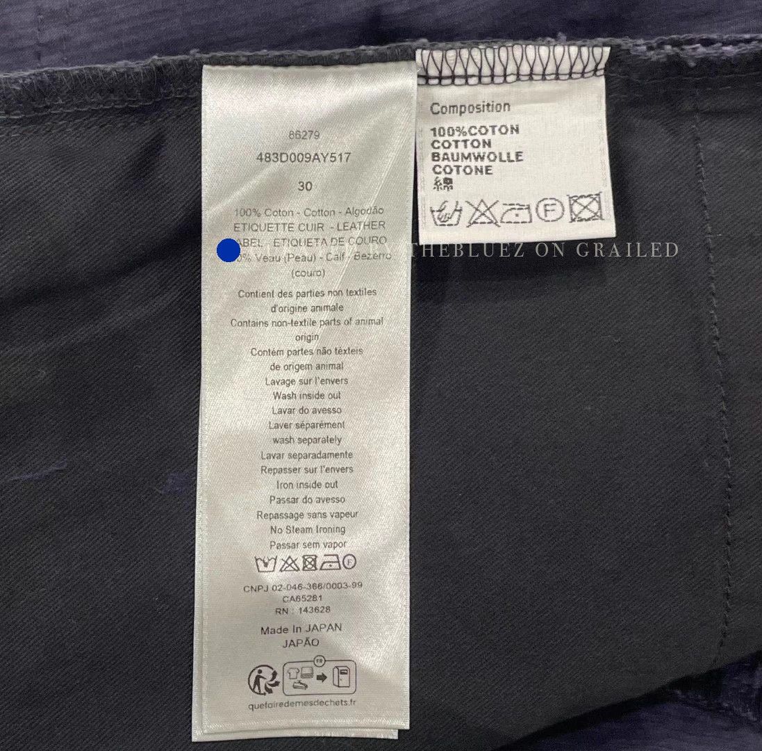 Dior Navy Summer Boyfriend Button-Up Shirt Size US S / EU 44-46 / 1 - 7 Thumbnail