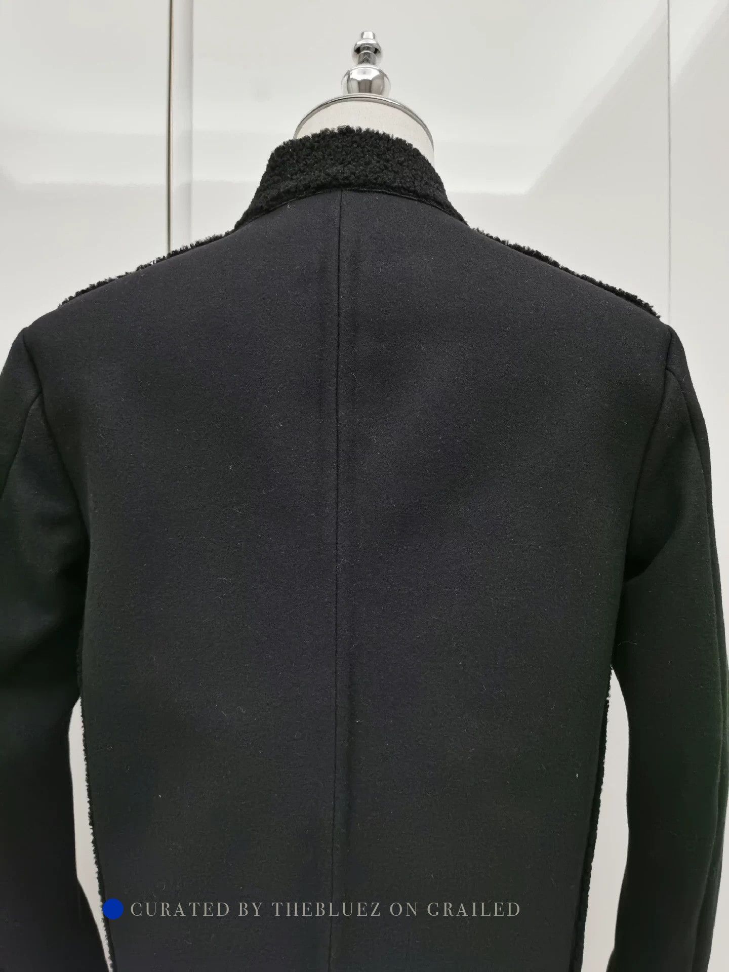 Fendi Classic Black Shearling Panel Short Jacket Size US S / EU 44-46 / 1 - 5 Thumbnail