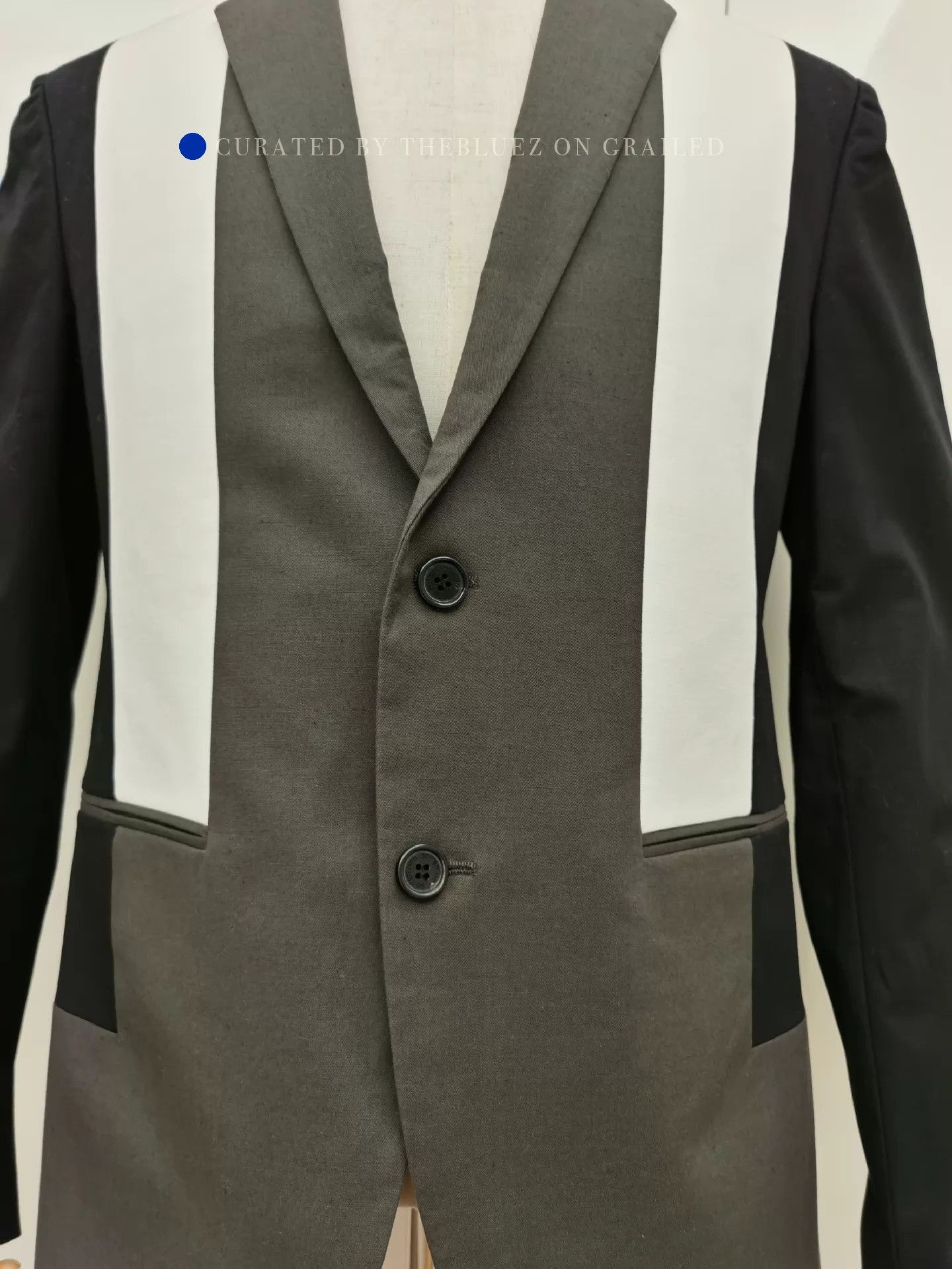 Neil Barrett Sleek Black Runway Suit Blazer Size US M / EU 48-50 / 2 - 3 Thumbnail