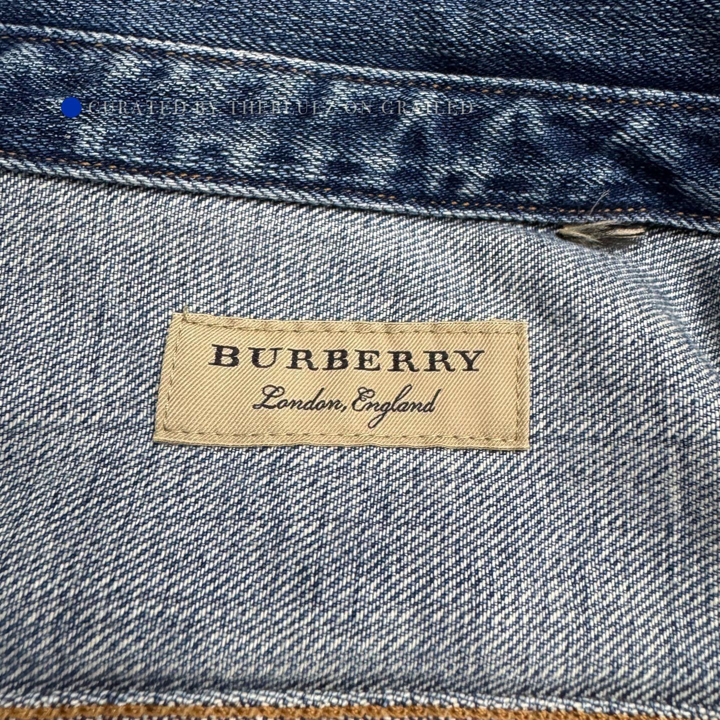 Burberry Horseferry Print Denim Shirt in Blue Size US S / EU 44-46 / 1 - 2 Thumbnail