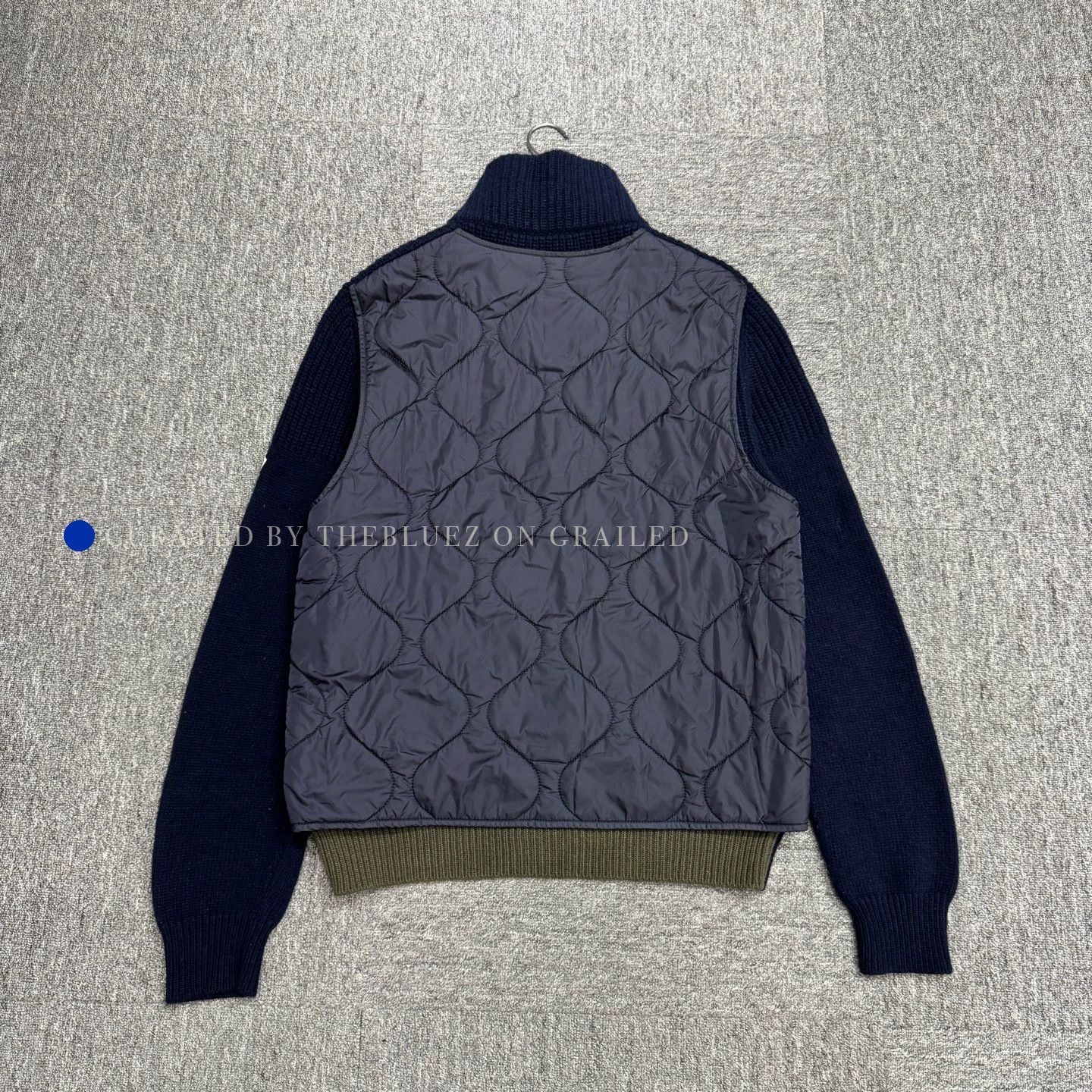 Moncler Color Blocked Knit Zip Jacket in Multi Size US XXL / EU 58 / 5 - 4 Thumbnail