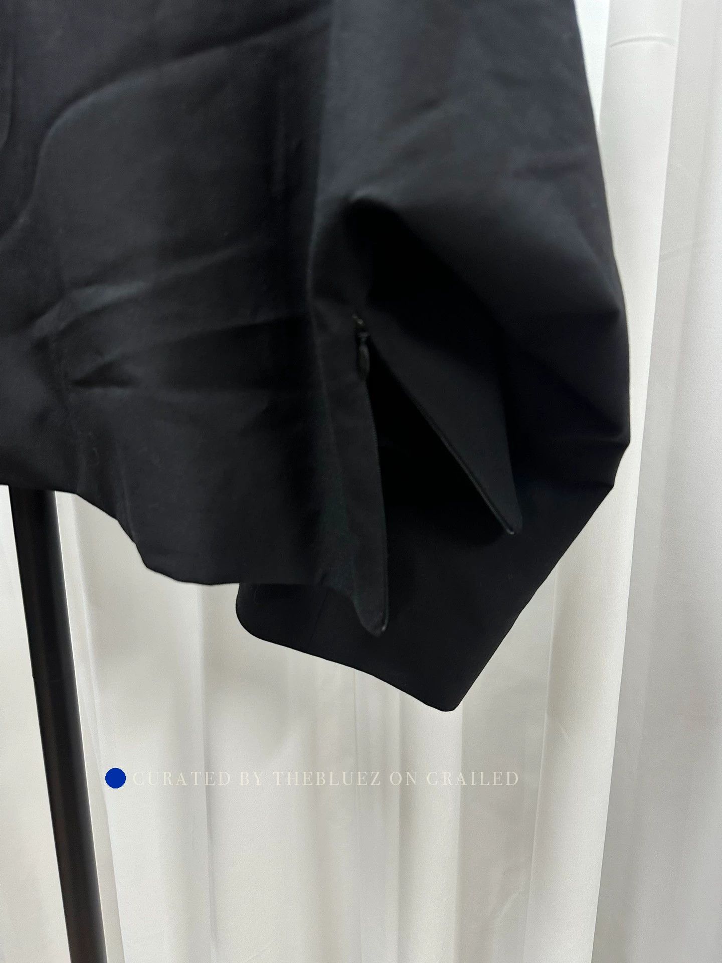 Yohji Yamamoto Wool Blend Oversized Jacket in Black Size US M / EU 48-50 / 2 - 6 Thumbnail