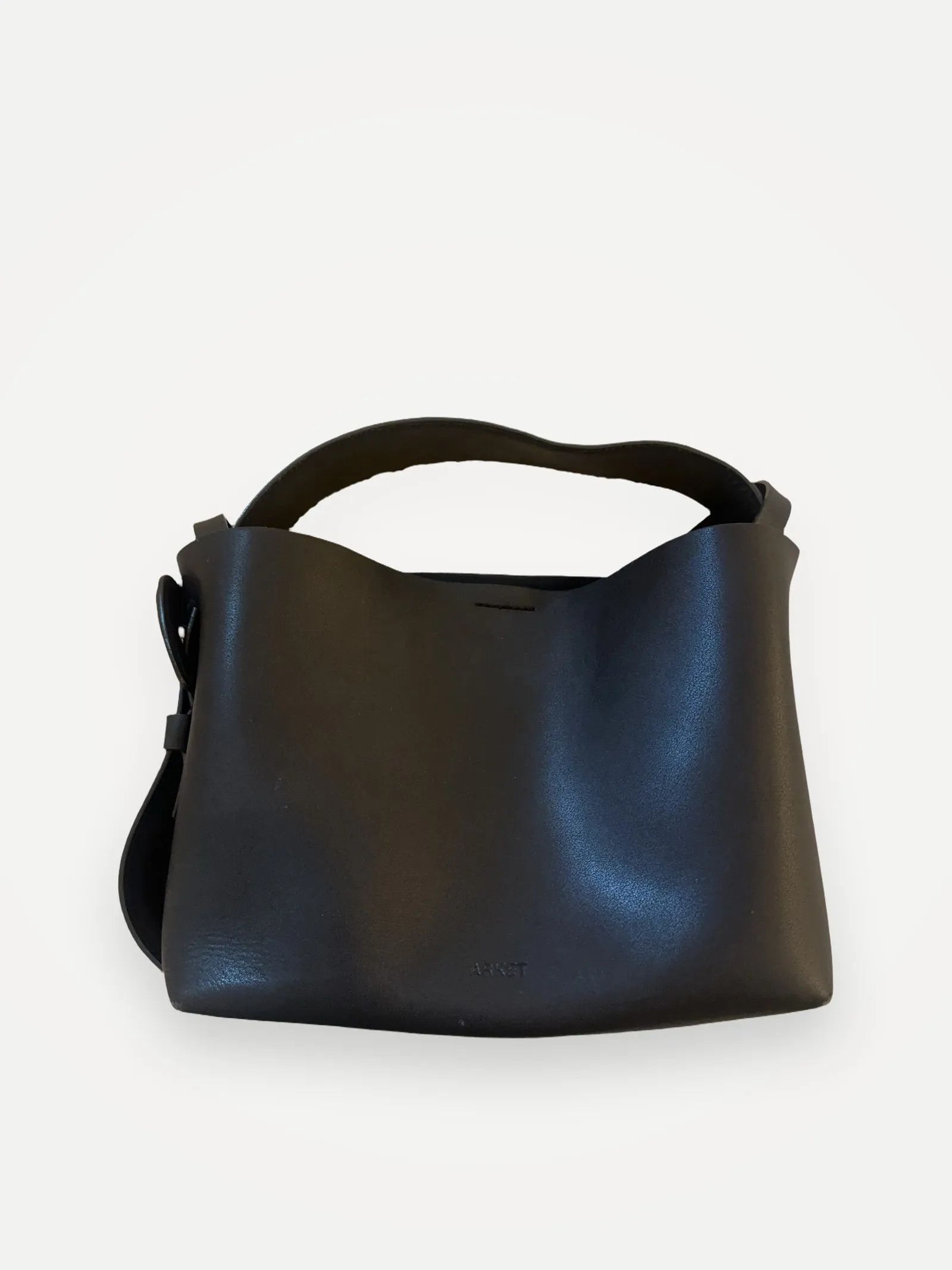 Arket Arket Crossbody-väska i läder Bucket Bag Size ONE SIZE - 2 Thumbnail