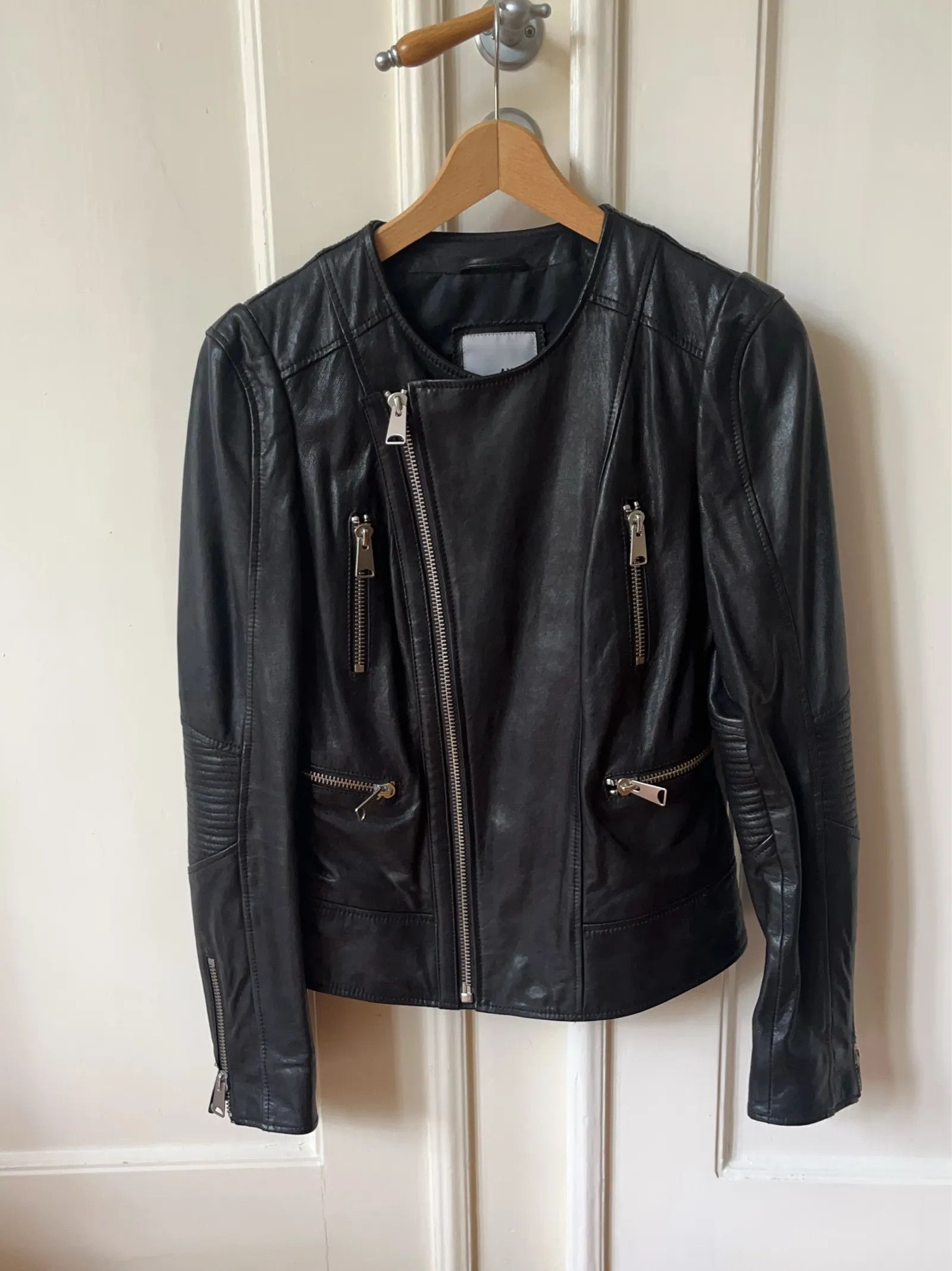 Anine Bing Anine Bing N312 Leather Jacket Size S / US 4 / IT 40 - 2 Thumbnail