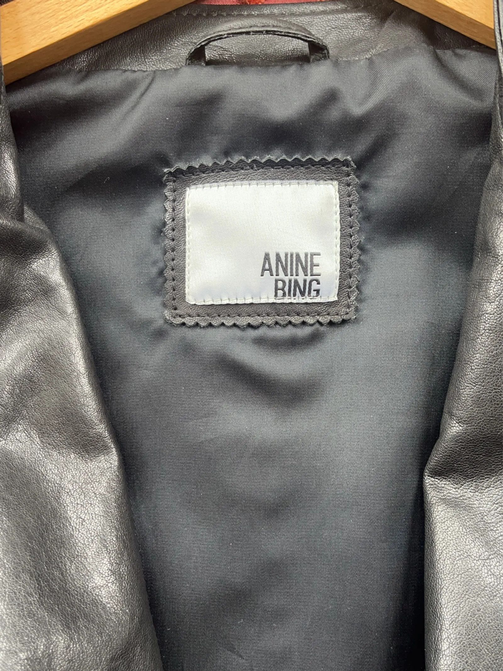 Anine Bing Anine Bing N312 Leather Jacket Size S / US 4 / IT 40 - 3 Thumbnail