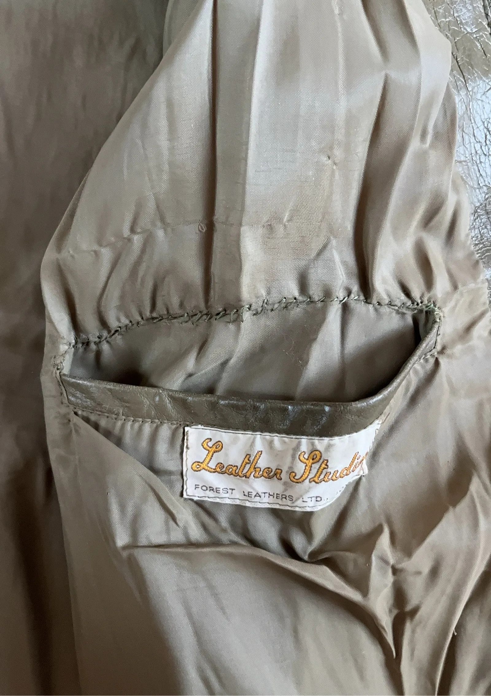 Leather Leather Studios LTD London Leather Jacket Size US L / EU 52-54 / 3 - 8 Thumbnail