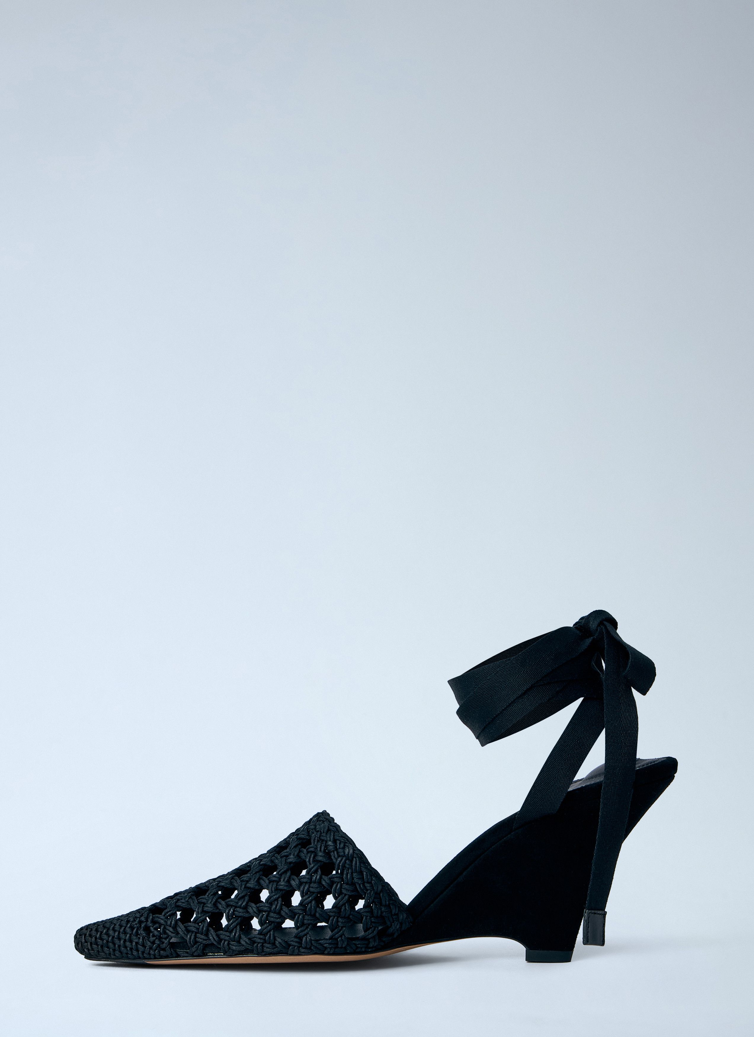 Jacquemus Woven Wedge Sandals Size US 10 / IT 40 - 4 Thumbnail