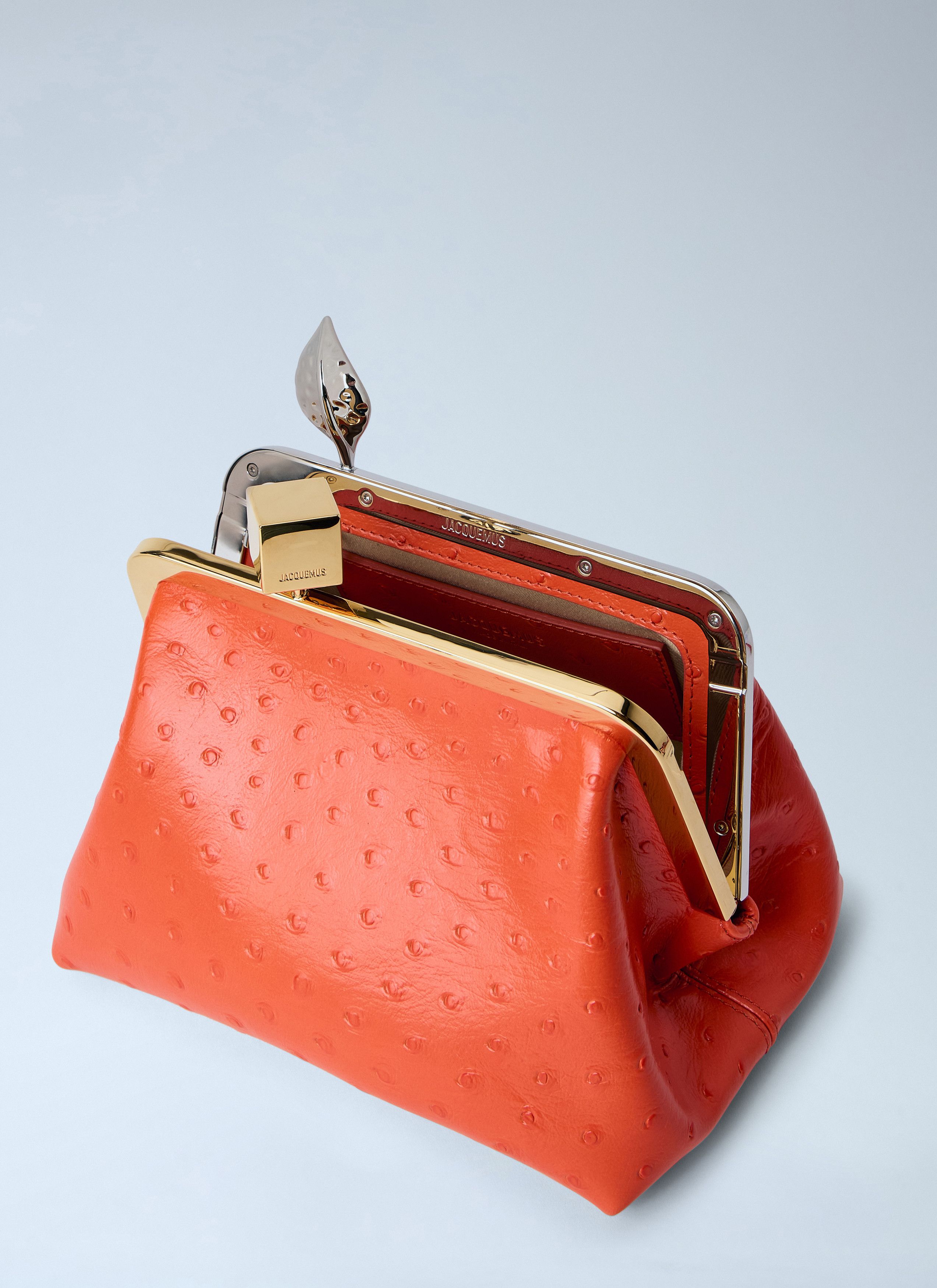 Jacquemus Le Berlingot Small Leather Clutch Bag Size ONE SIZE - 5 Thumbnail