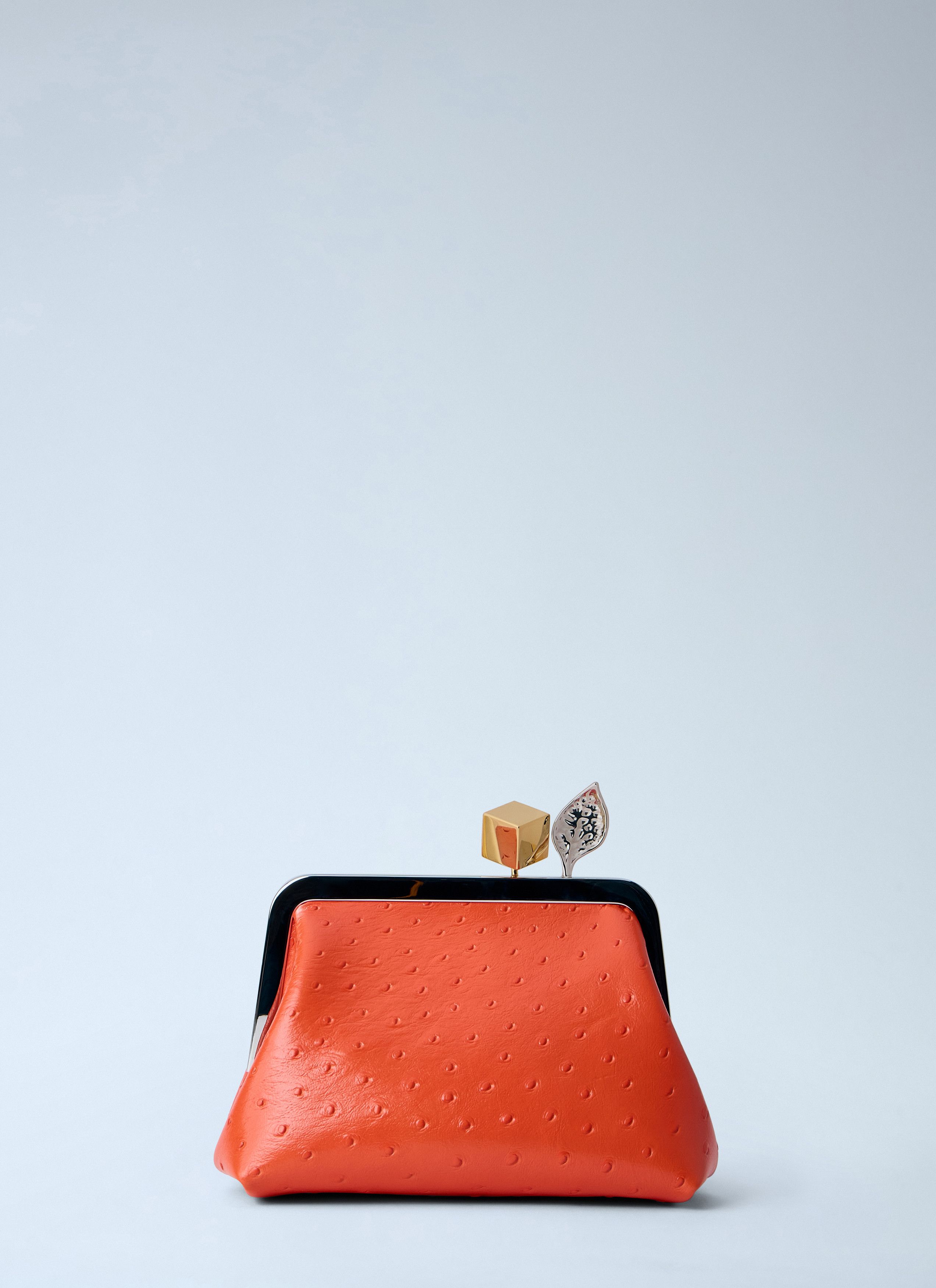 Jacquemus Le Berlingot Small Leather Clutch Bag Size ONE SIZE - 3 Thumbnail