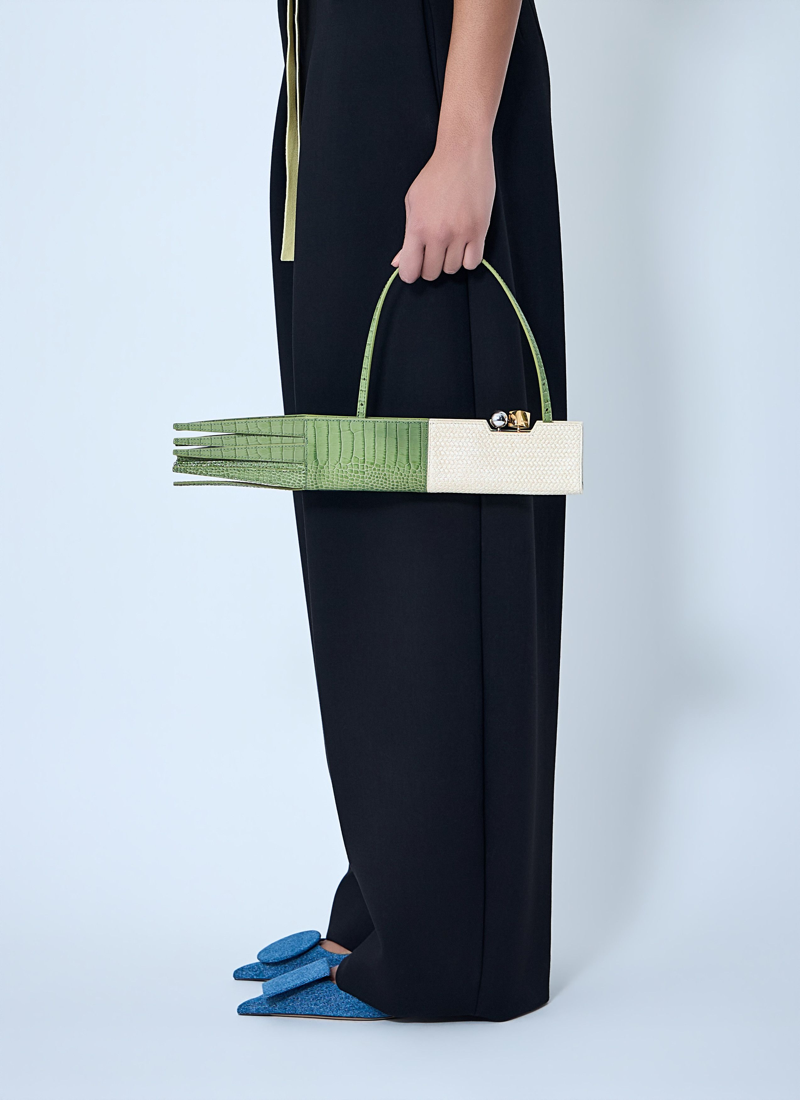 Jacquemus The Poireau Clutch Bag Size ONE SIZE - 2 Thumbnail
