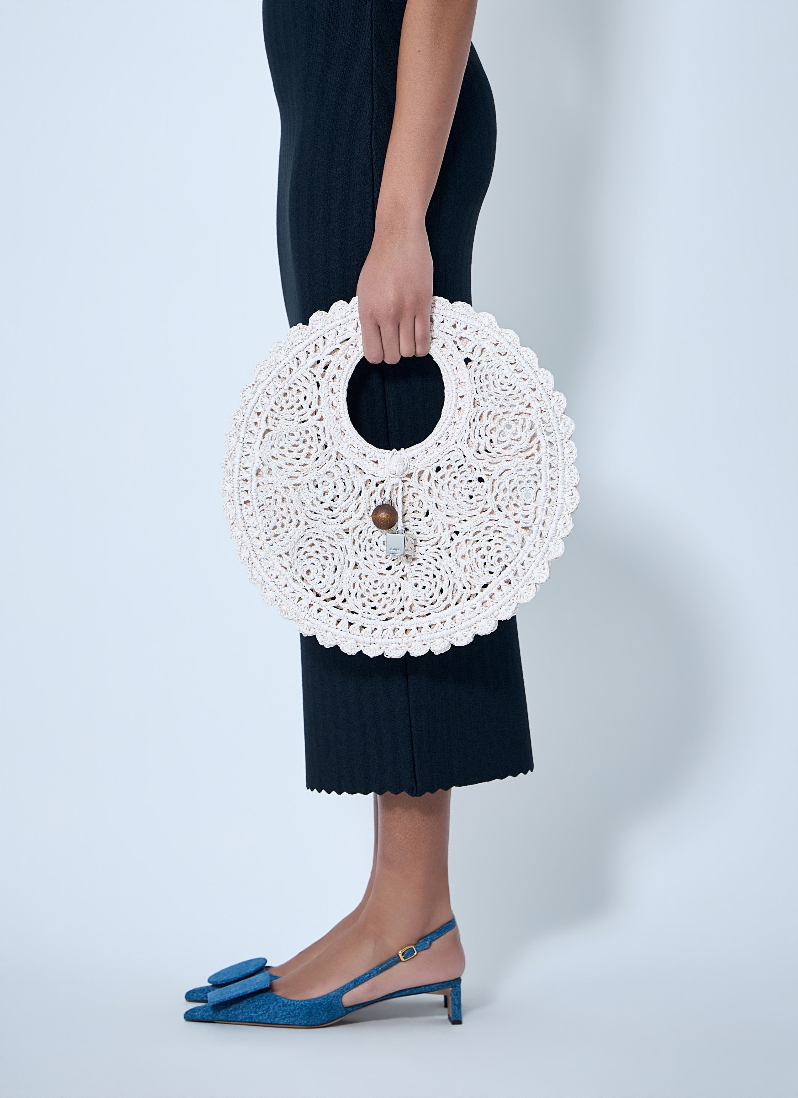 Jacquemus Le Petit Rond Spiaggia Handbag Size ONE SIZE - 2 Thumbnail