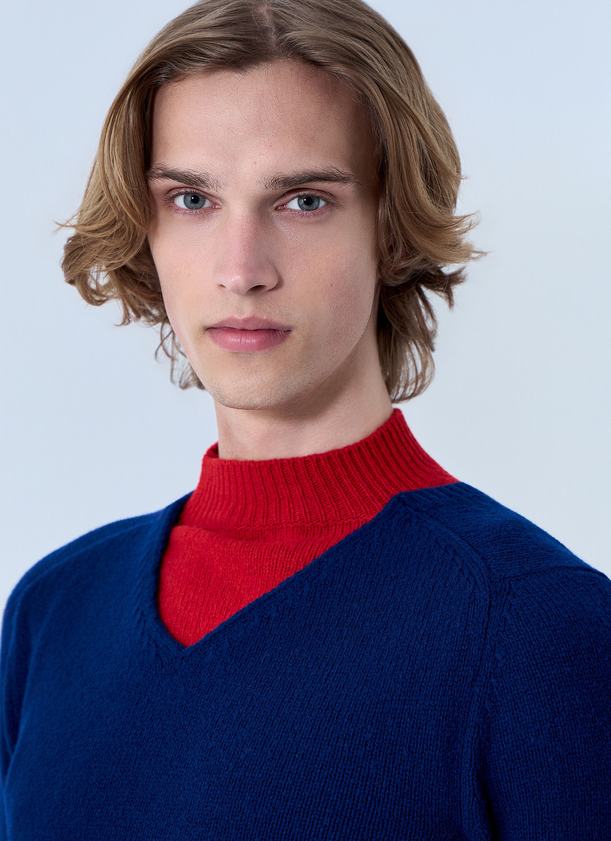 Jil Sander Layered Knit Sweater Size US M / EU 48-50 / 2 - 5 Thumbnail