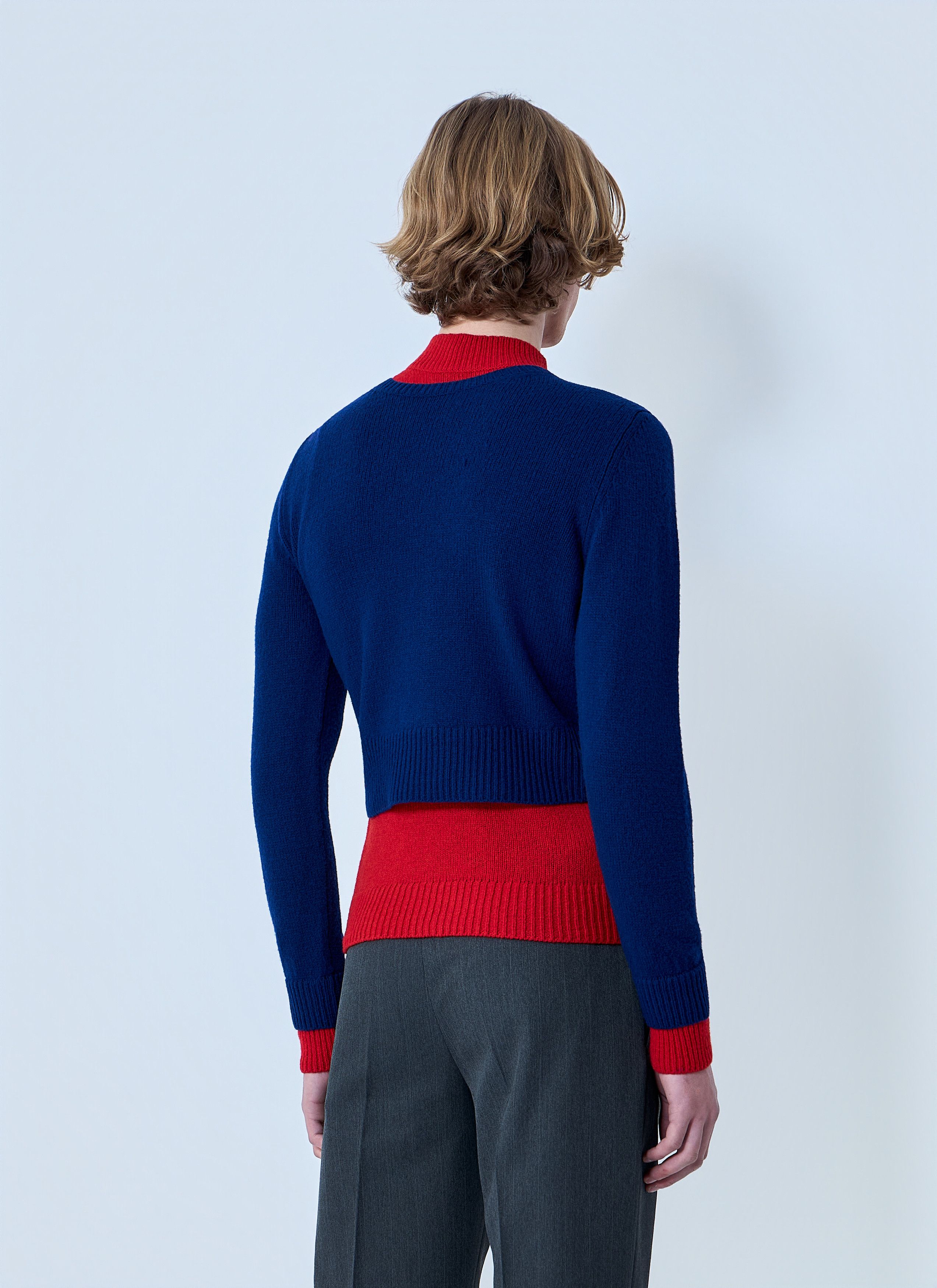 Jil Sander Layered Knit Sweater Size US M / EU 48-50 / 2 - 4 Thumbnail