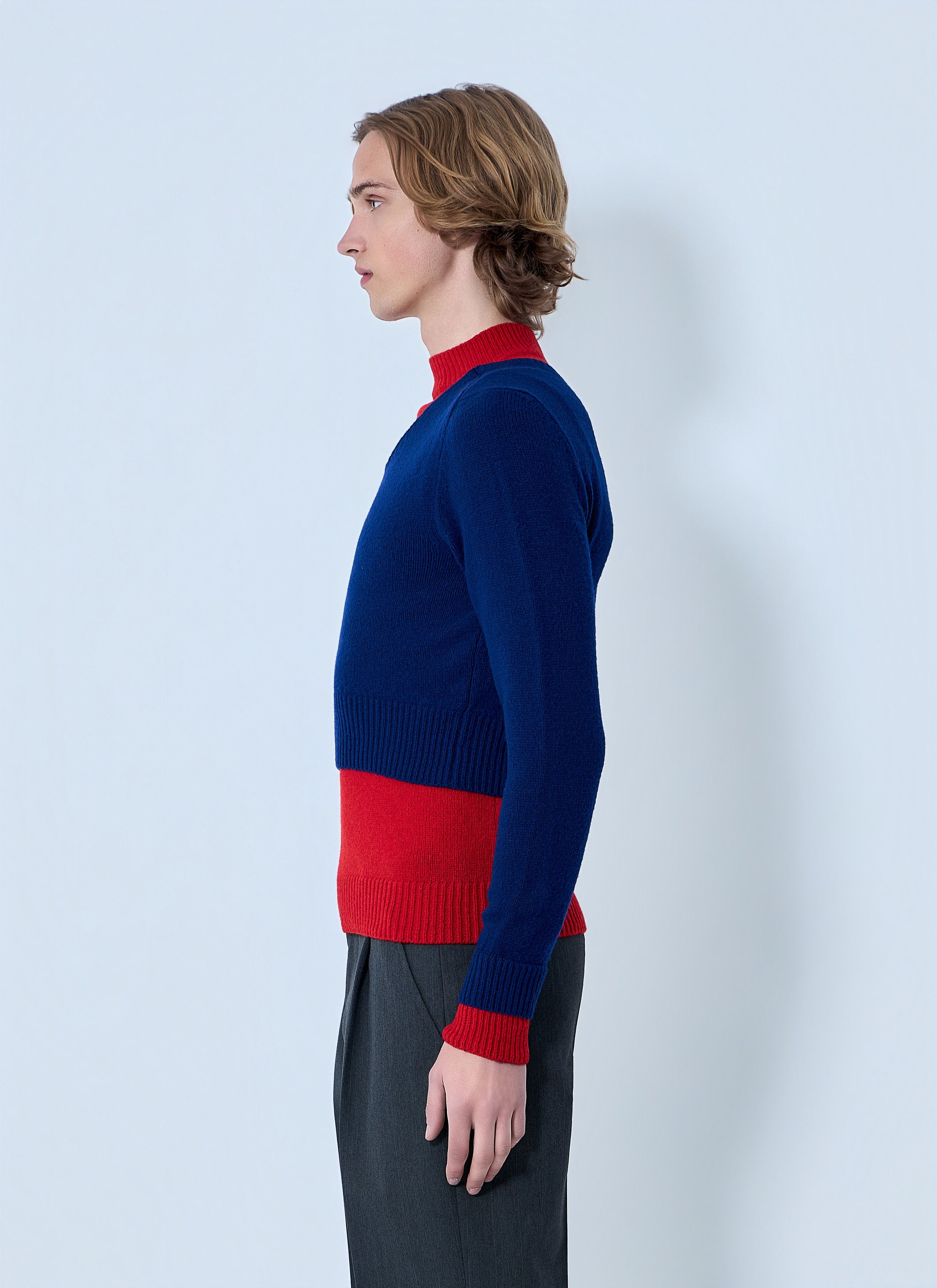 Jil Sander Layered Knit Sweater Size US M / EU 48-50 / 2 - 3 Thumbnail