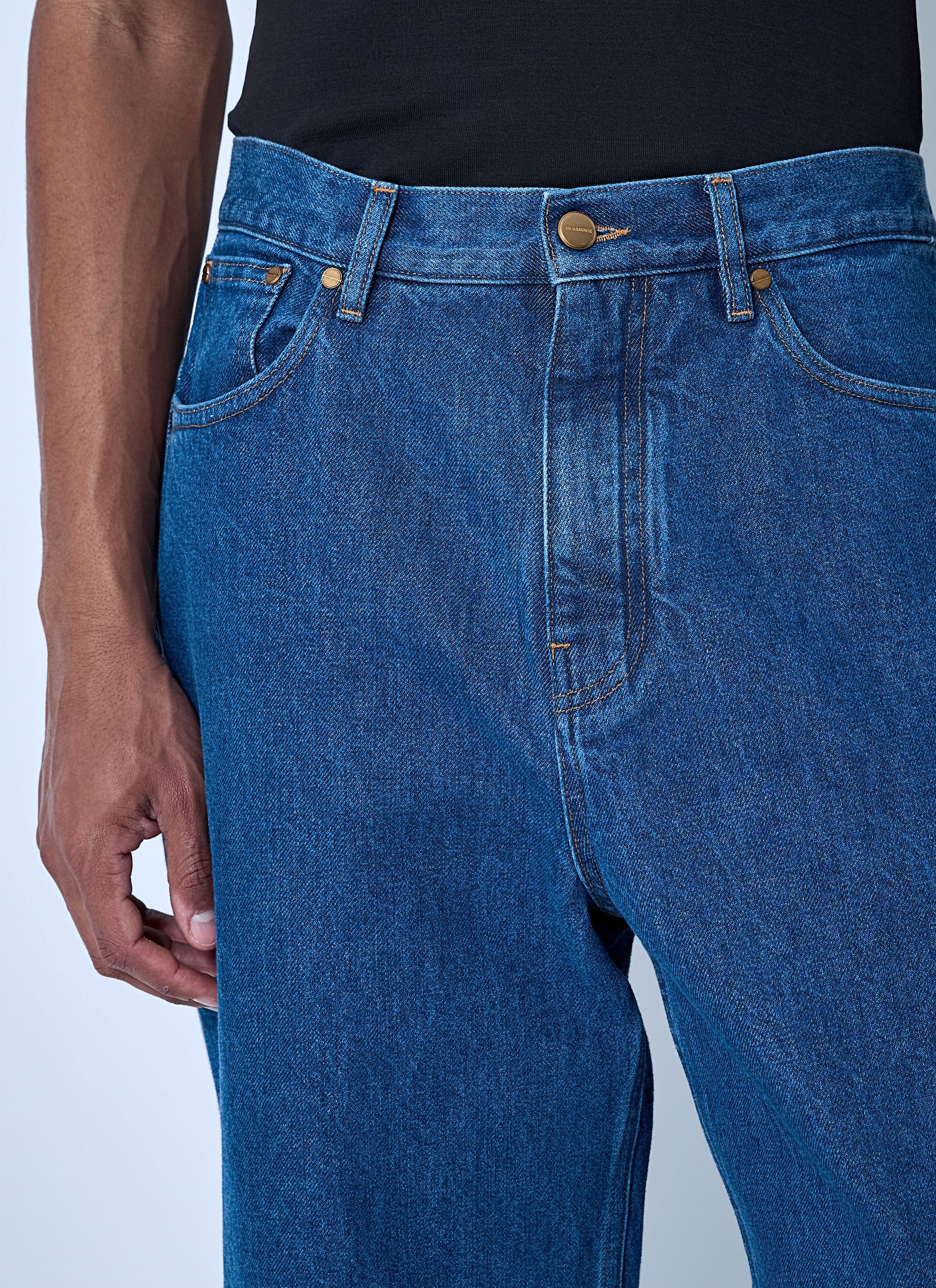 Jil Sander Wide-Leg Denim Jeans Size US 32 / EU 48 - 5 Thumbnail