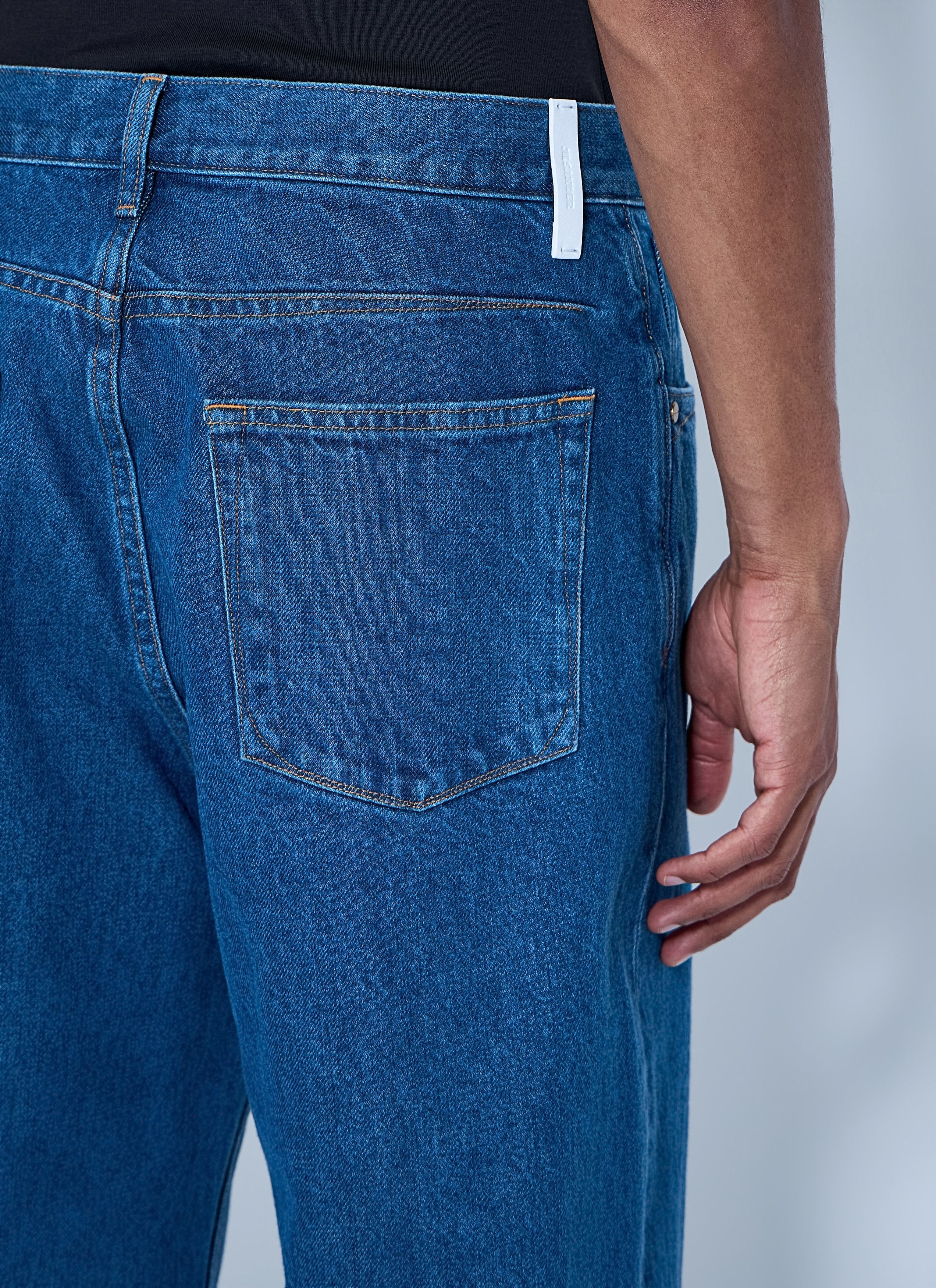 Jil Sander Wide-Leg Denim Jeans Size US 34 / EU 50 - 6 Thumbnail