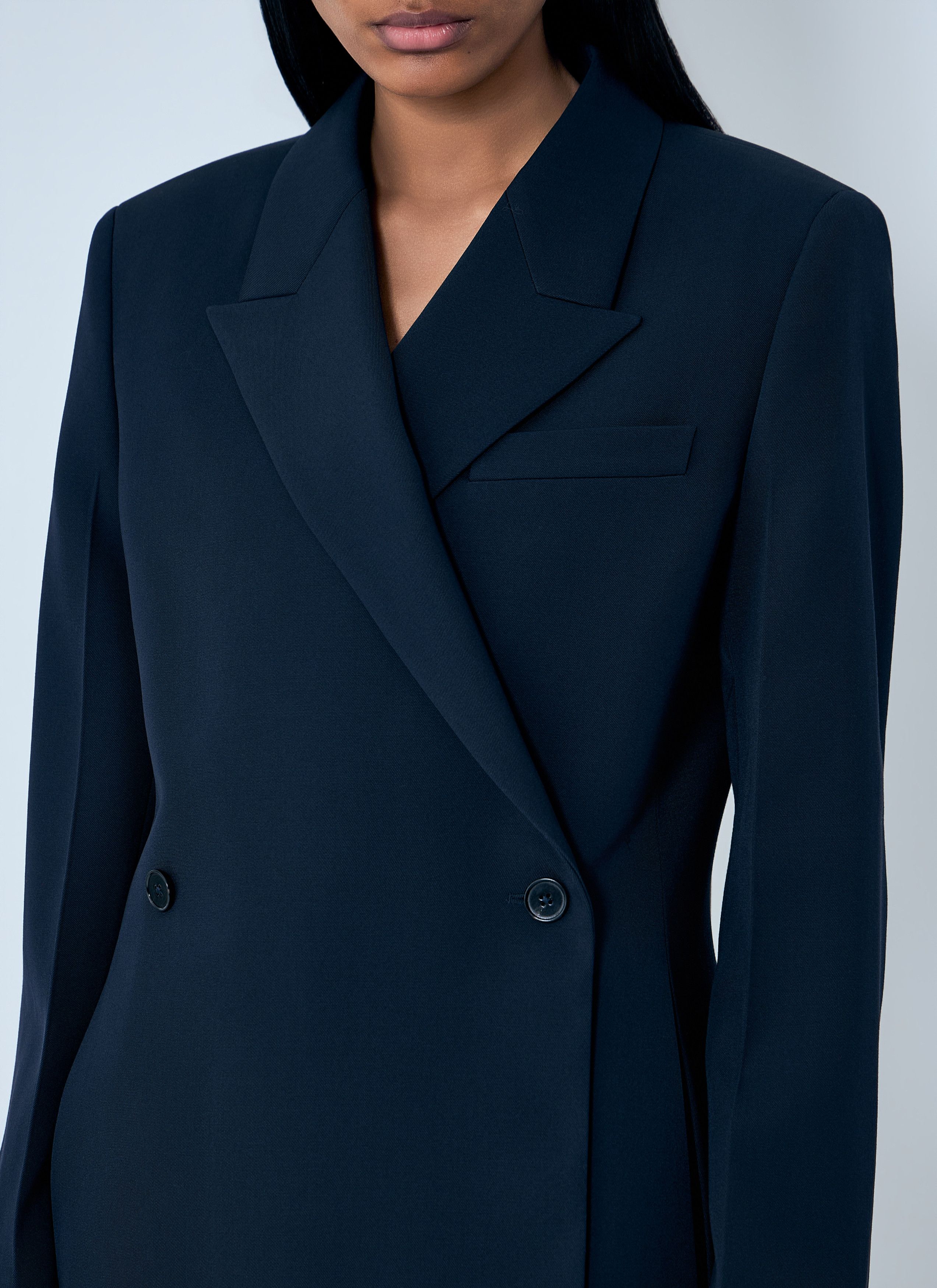 Jil Sander Double-Breasted Wool Blazer Size S / US 4 / IT 40 - 5 Thumbnail