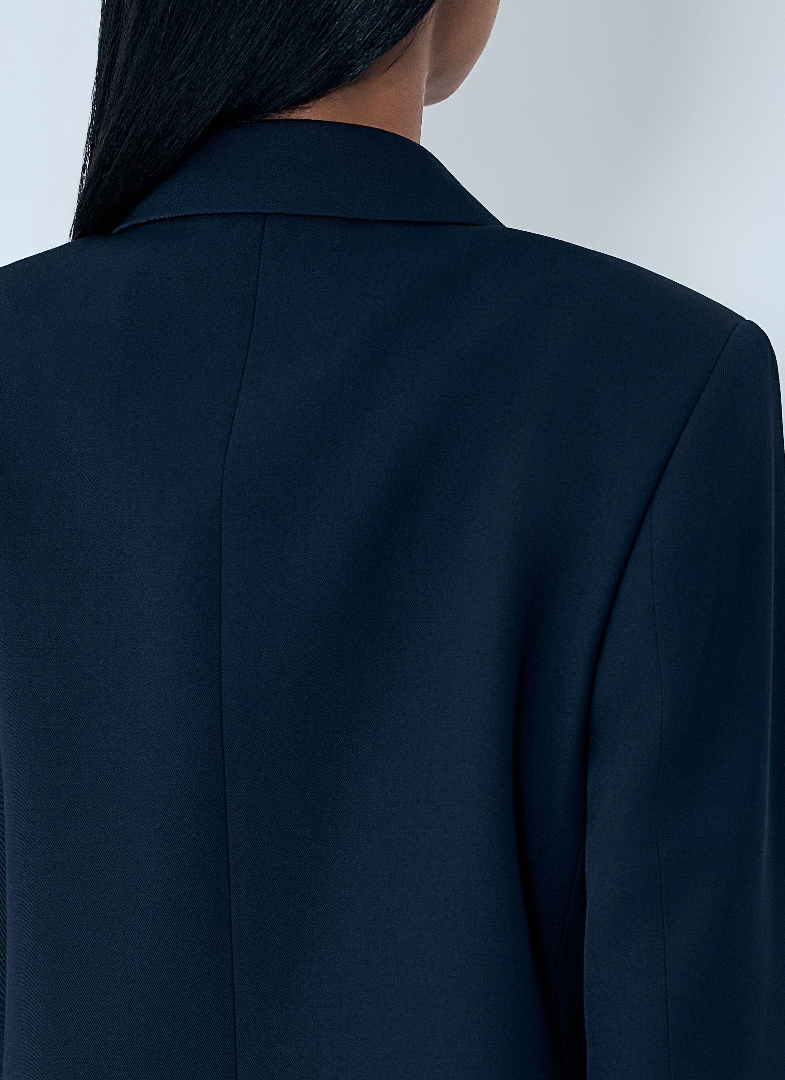 Jil Sander Double-Breasted Wool Blazer Size S / US 4 / IT 40 - 6 Thumbnail