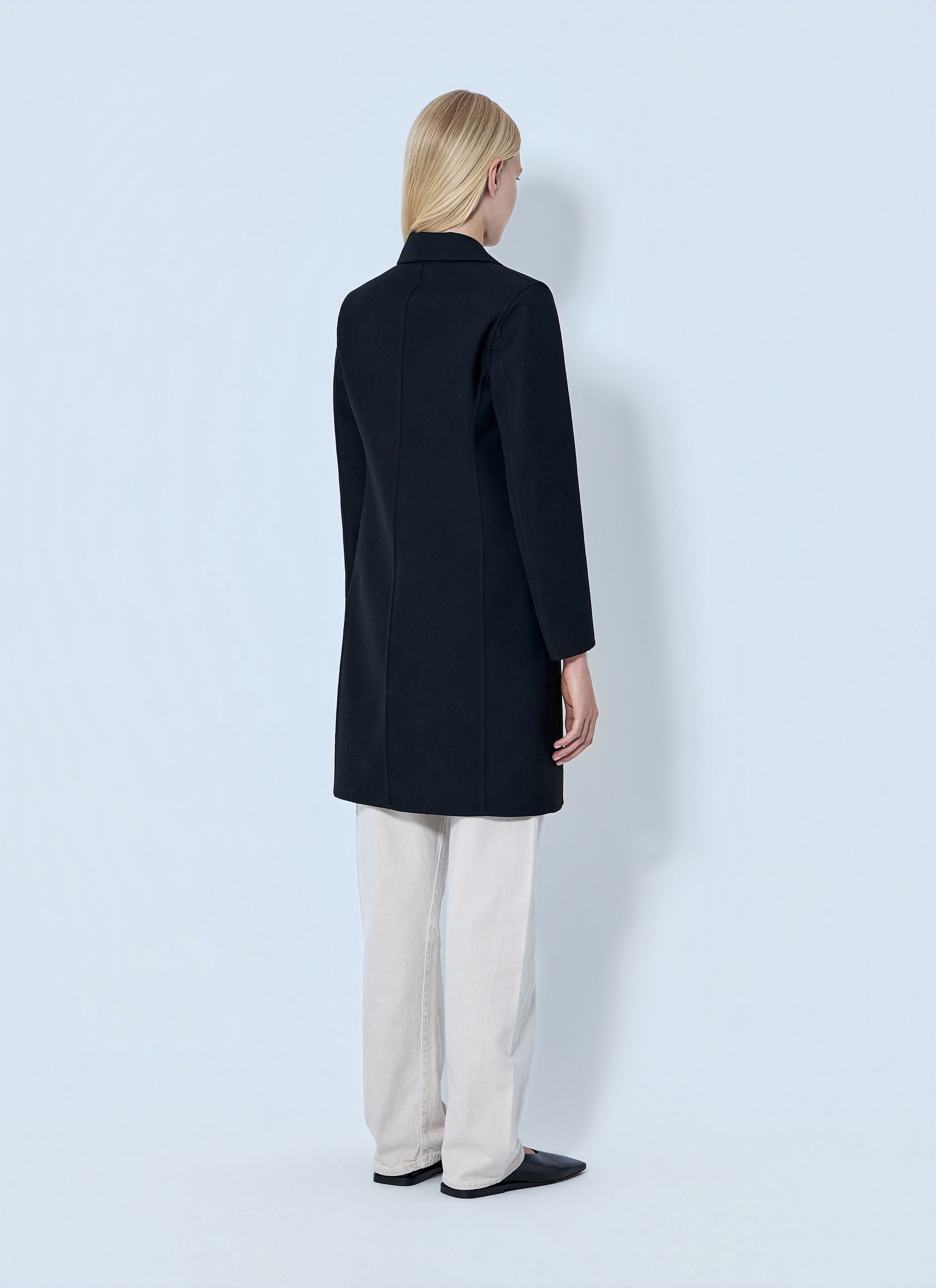 Jil Sander Single-Breasted Wool Coat Size M / US 6-8 / IT 42-44 - 4 Thumbnail