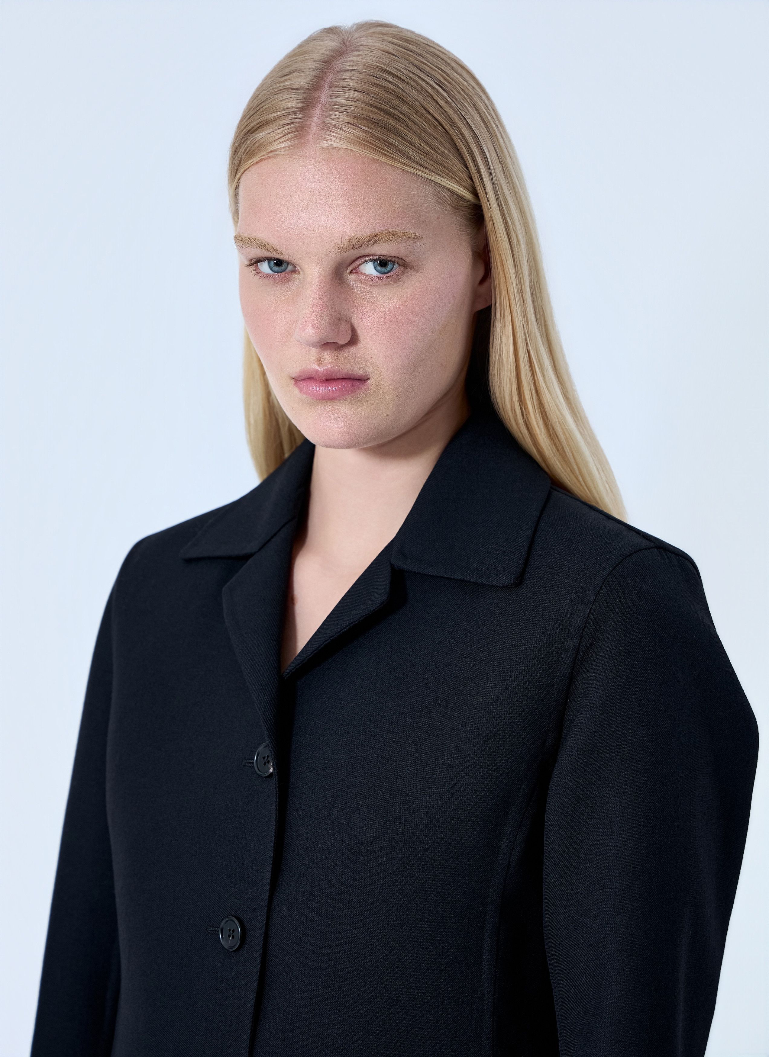 Jil Sander Single-Breasted Wool Coat Size M / US 6-8 / IT 42-44 - 6 Thumbnail