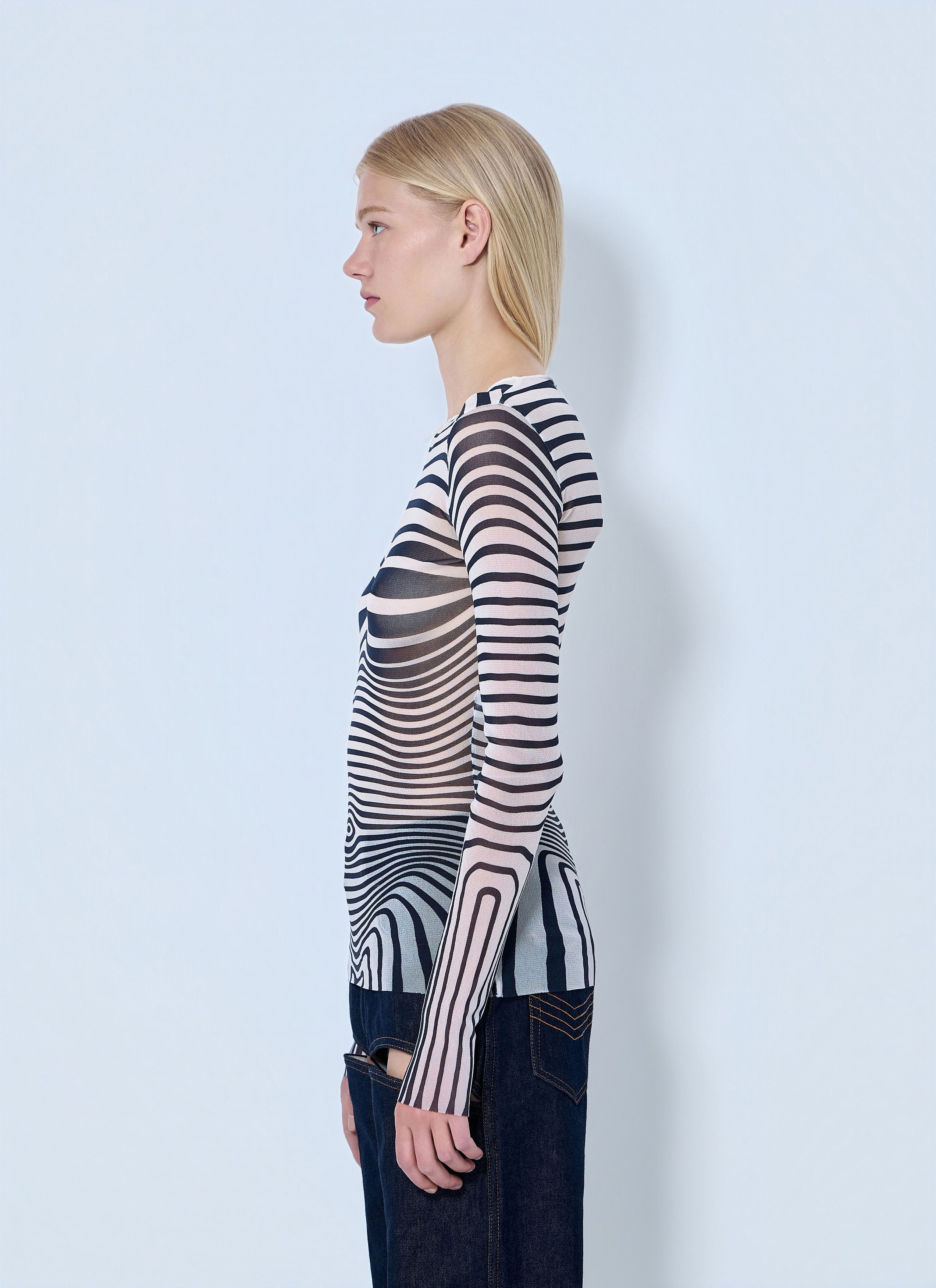 Jean Paul Gaultier Re-Edition The Body Morphing Top Size XS / US 0-2 / IT 36-38 - 3 Thumbnail